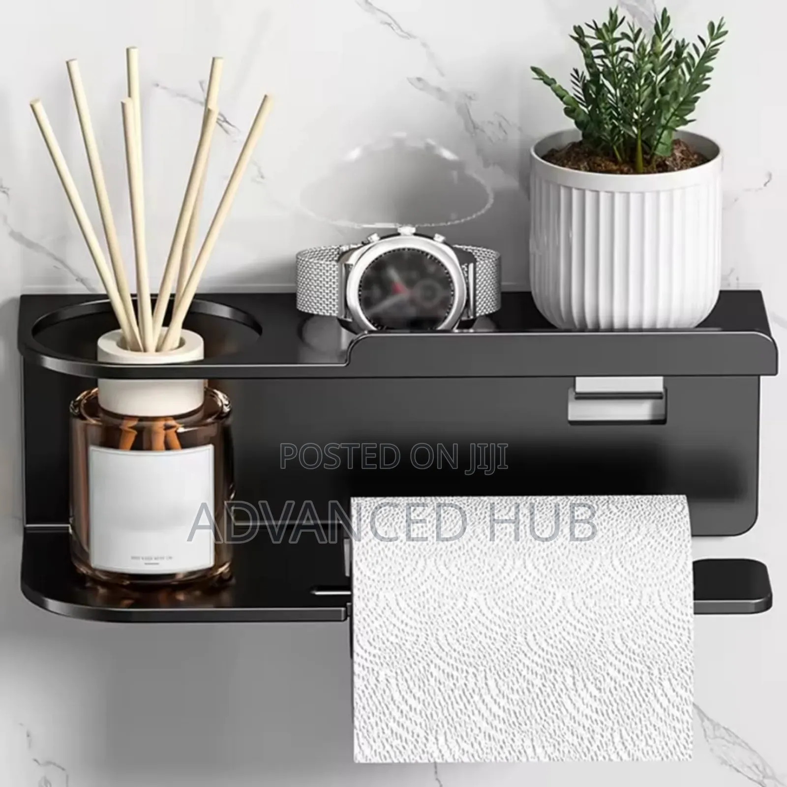 Exqusite Design Wall Mounted Toiket Paper Holder With Shelf
