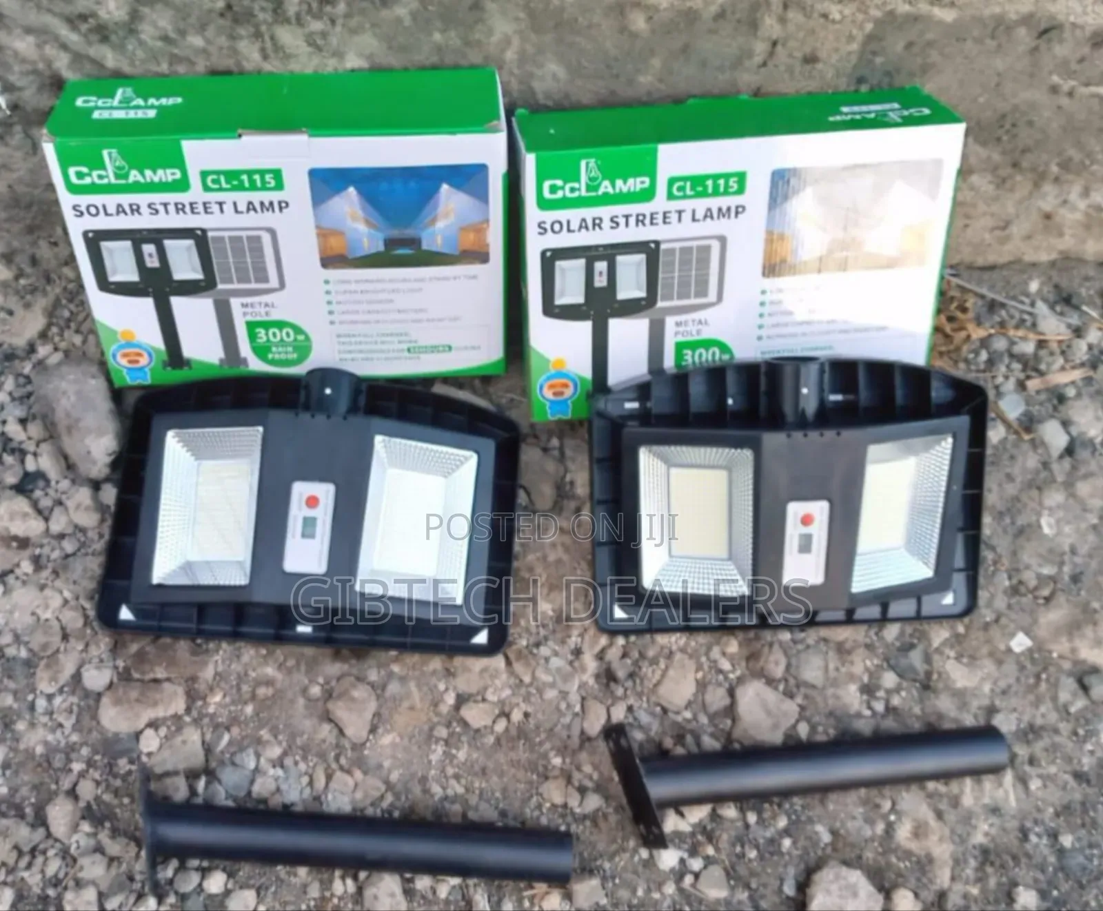Jsot 115 Solar Sensor Street Light 300w