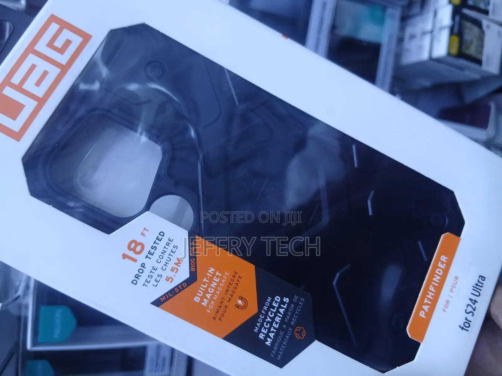 Urban Armor Gear (Uag) Pathfinder Case for Samsung Galaxy S24 Ultra.