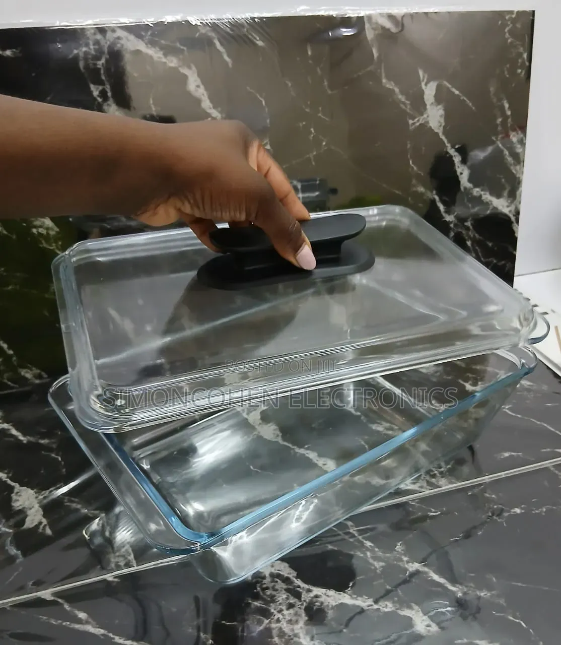 3000ml Casserole Baking /Storage Tin With Lid