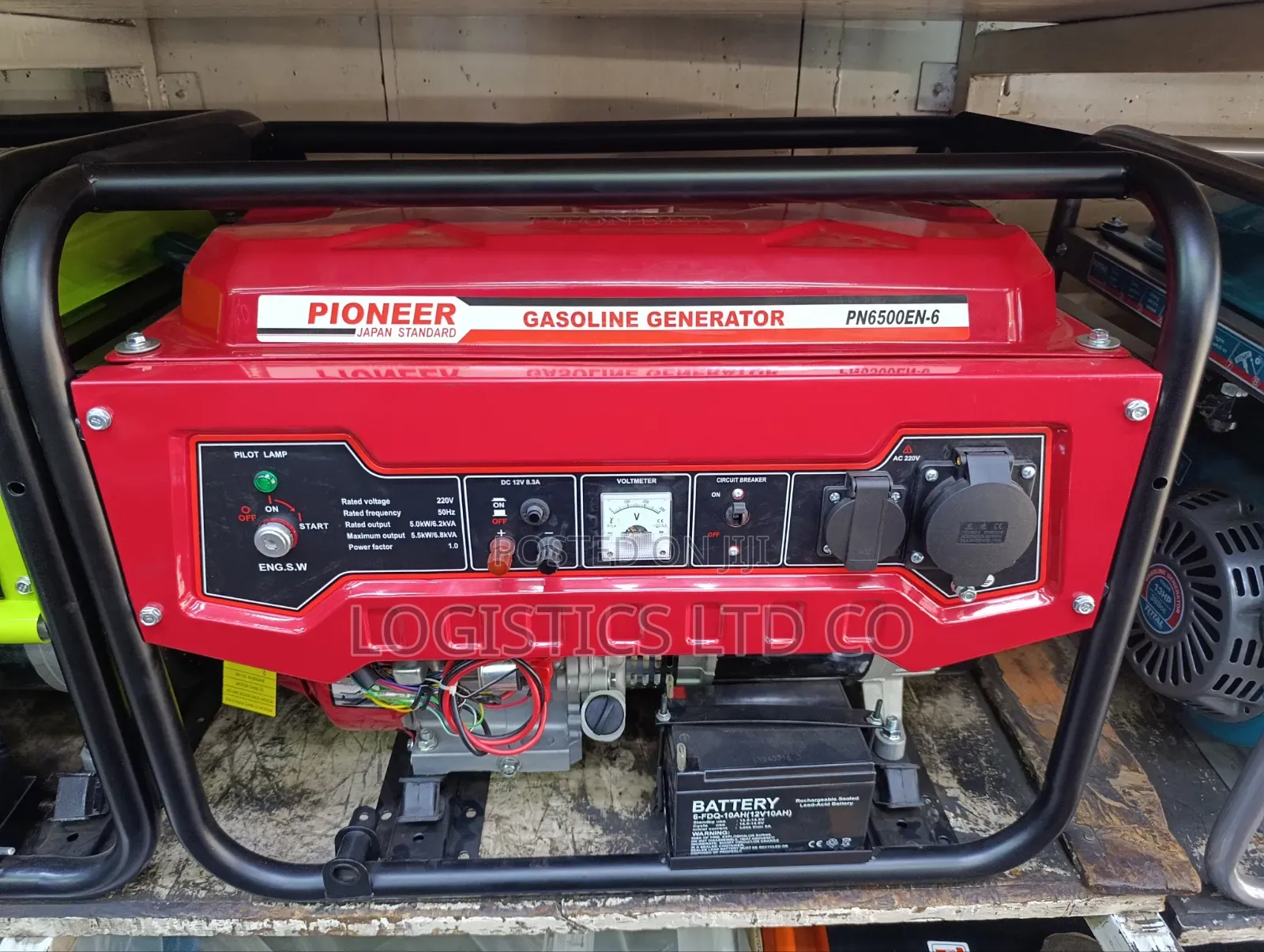 6.8kva Pioneer Japan Petrol Generator Lt6500en-6