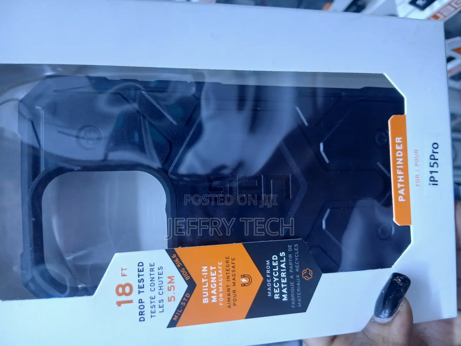 Urban Armor Gear (Uag) Pathfinder Series Case for iPhone 15 Pro.