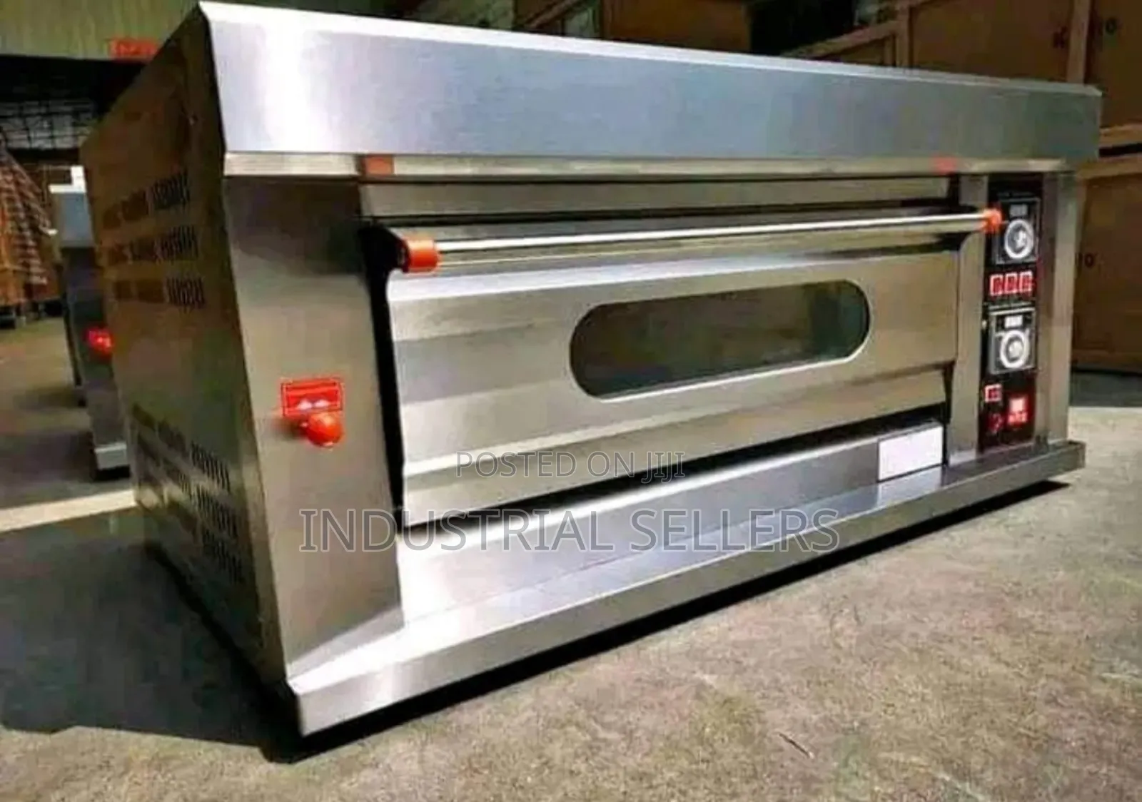Top Premier Commercial Gas Oven One Deck Two Tray Industrial Machine
