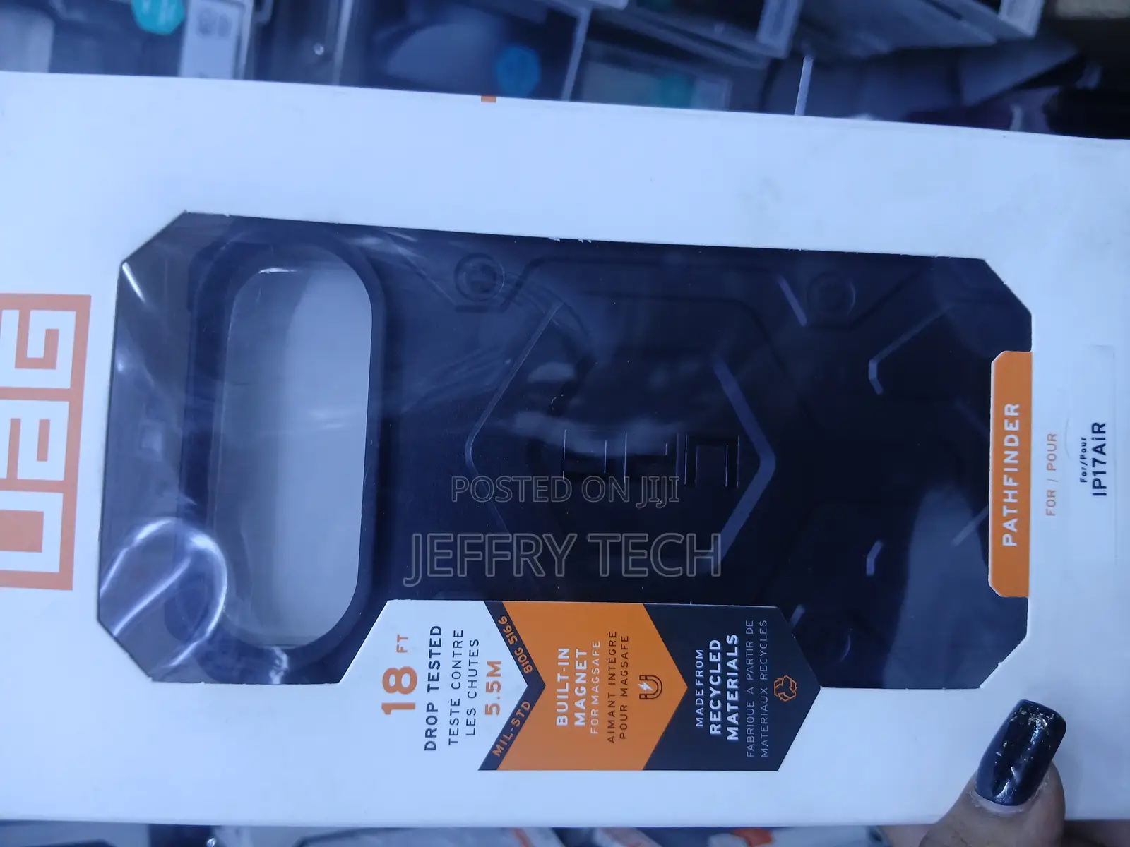 (Uag) Pathfinder Rugged Case Designed for the iPhone 17 Air.