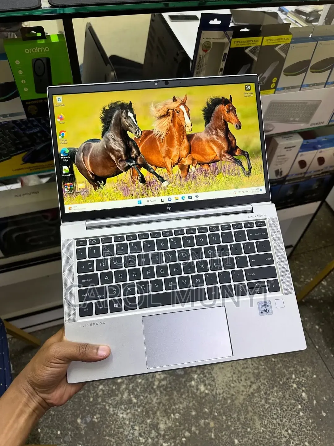 New Laptop HP EliteBook 840 G7 16GB Intel Core i7 SSD 256GB