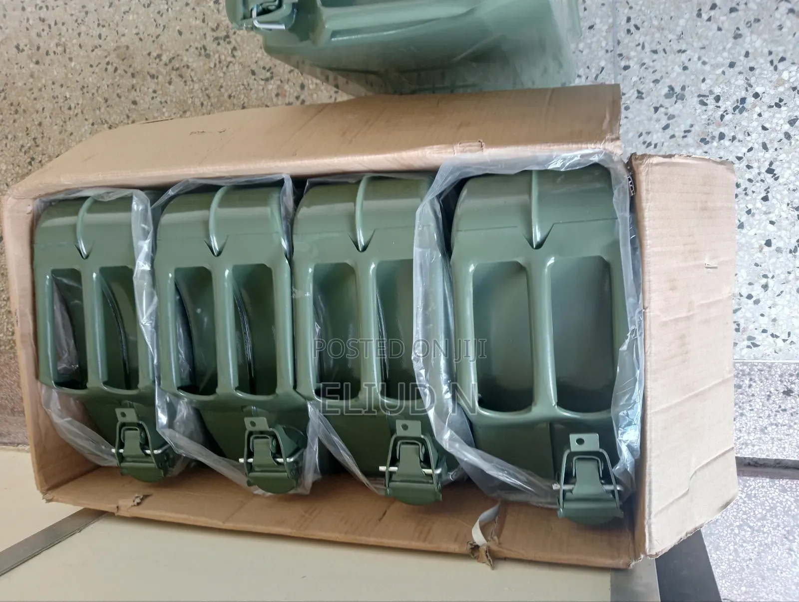 20l Petrol Jerry Can/ Metallic