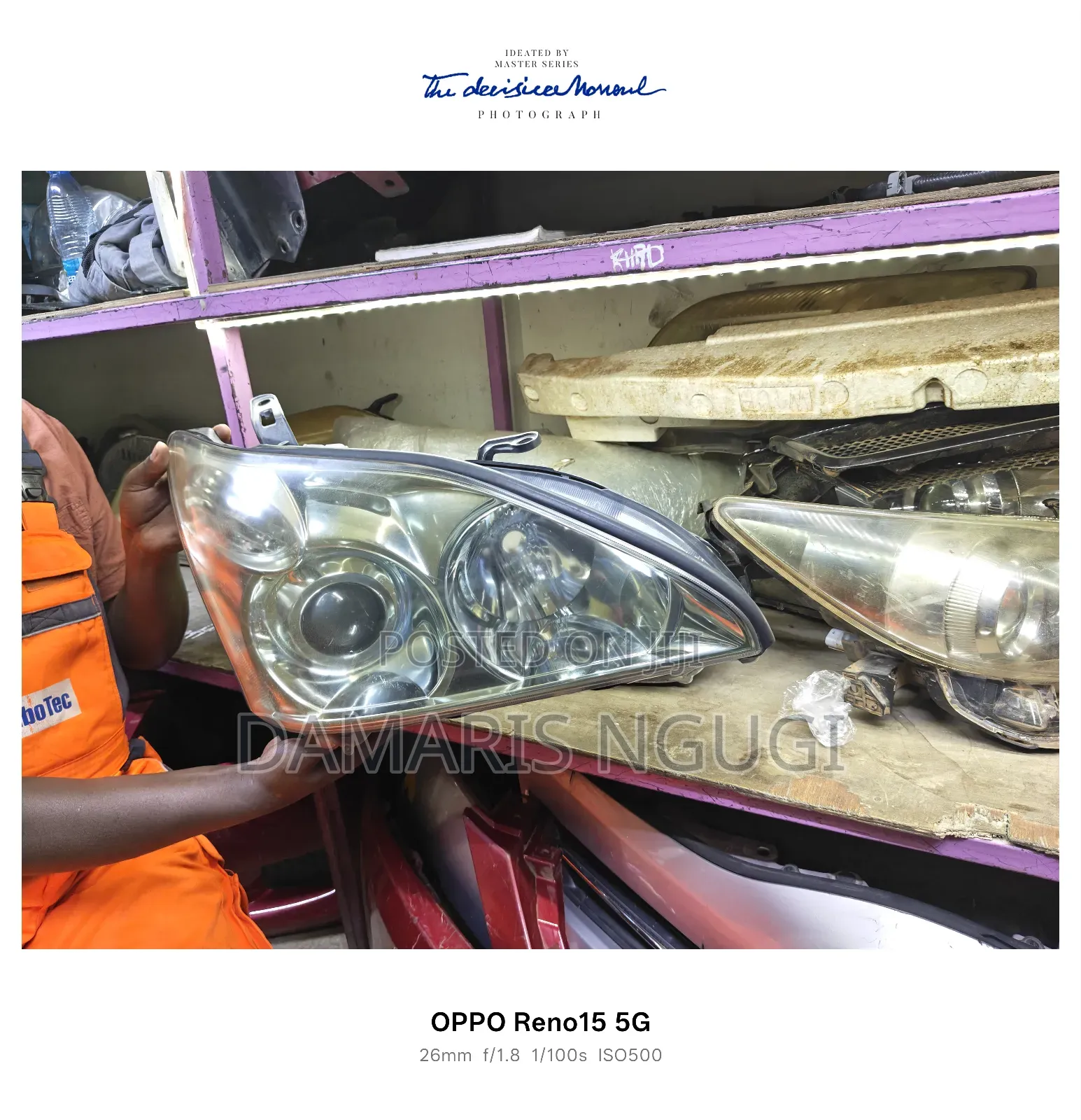 Harrier 240 Headlight