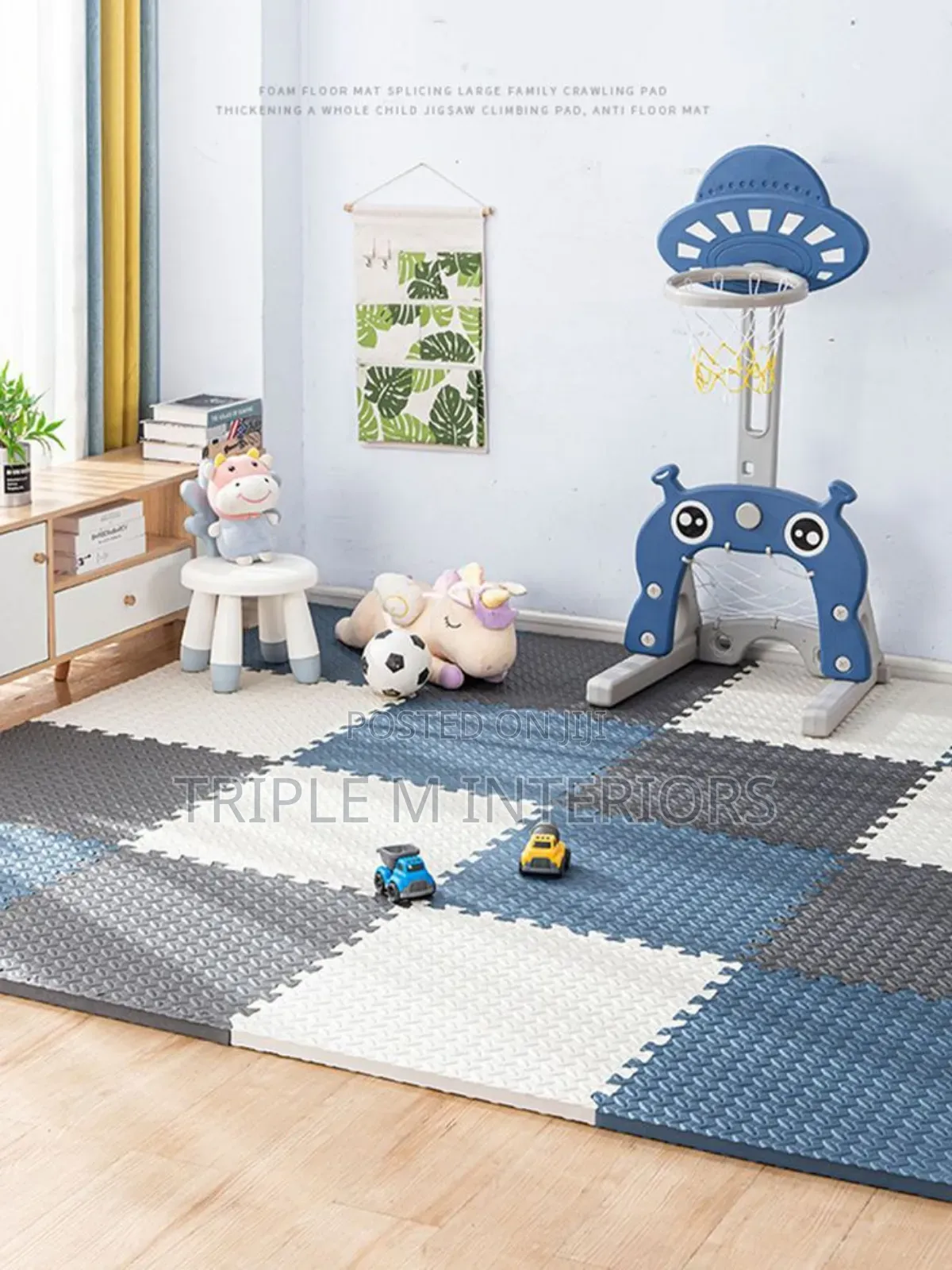 Non-Slip Exercise Foam Tiles