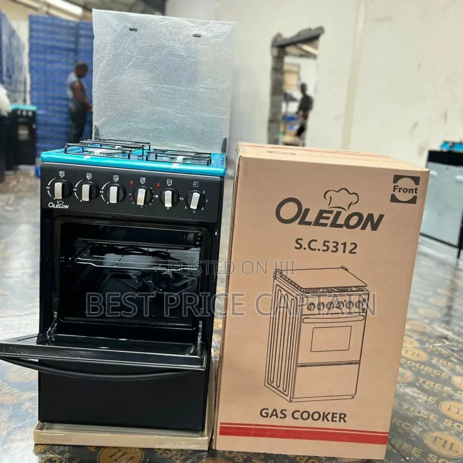 50by55 Standing Olelon 3+1 Cooker