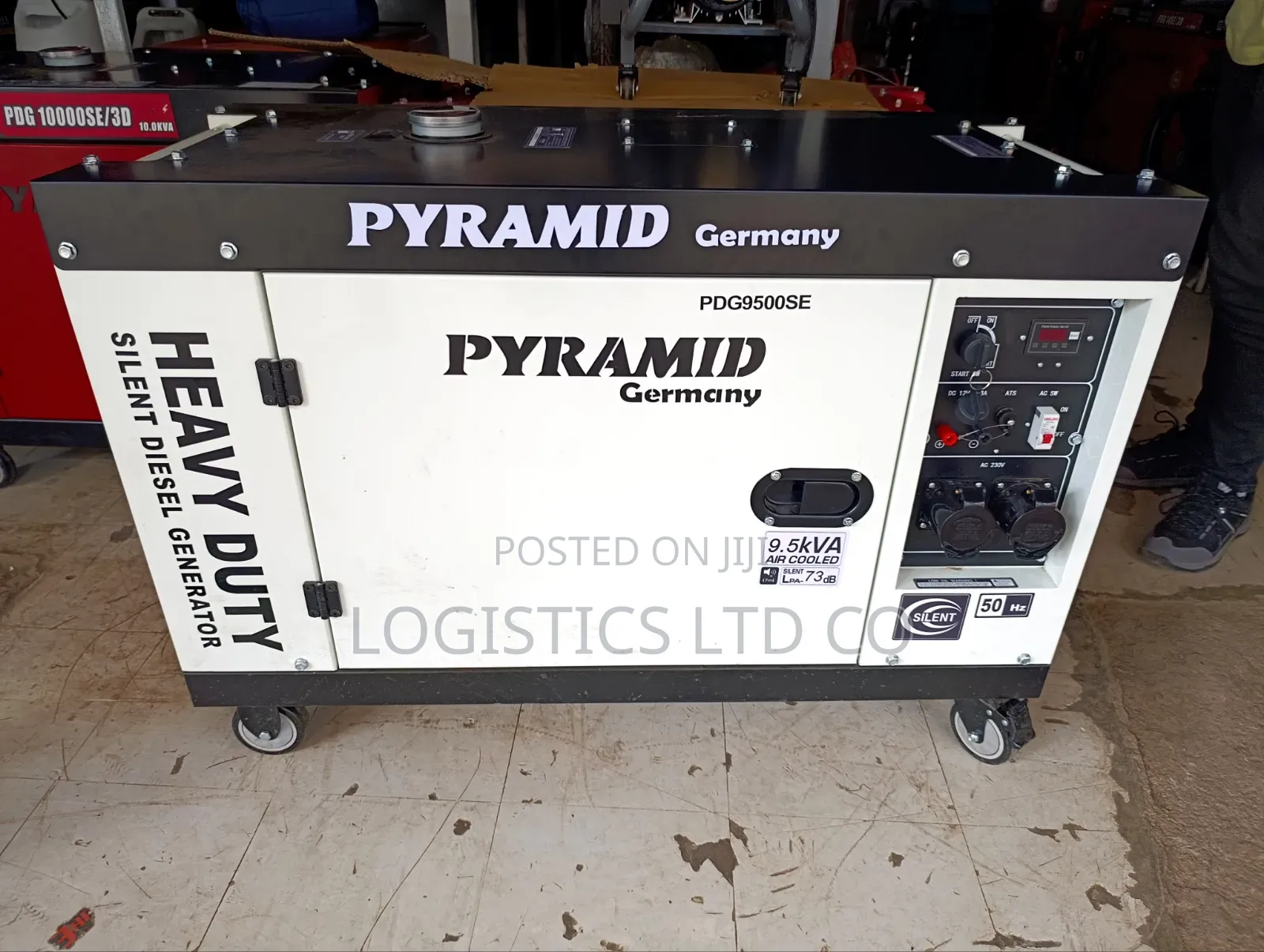 9.0kva Pyramid Germany Single Phase Diesel Generator