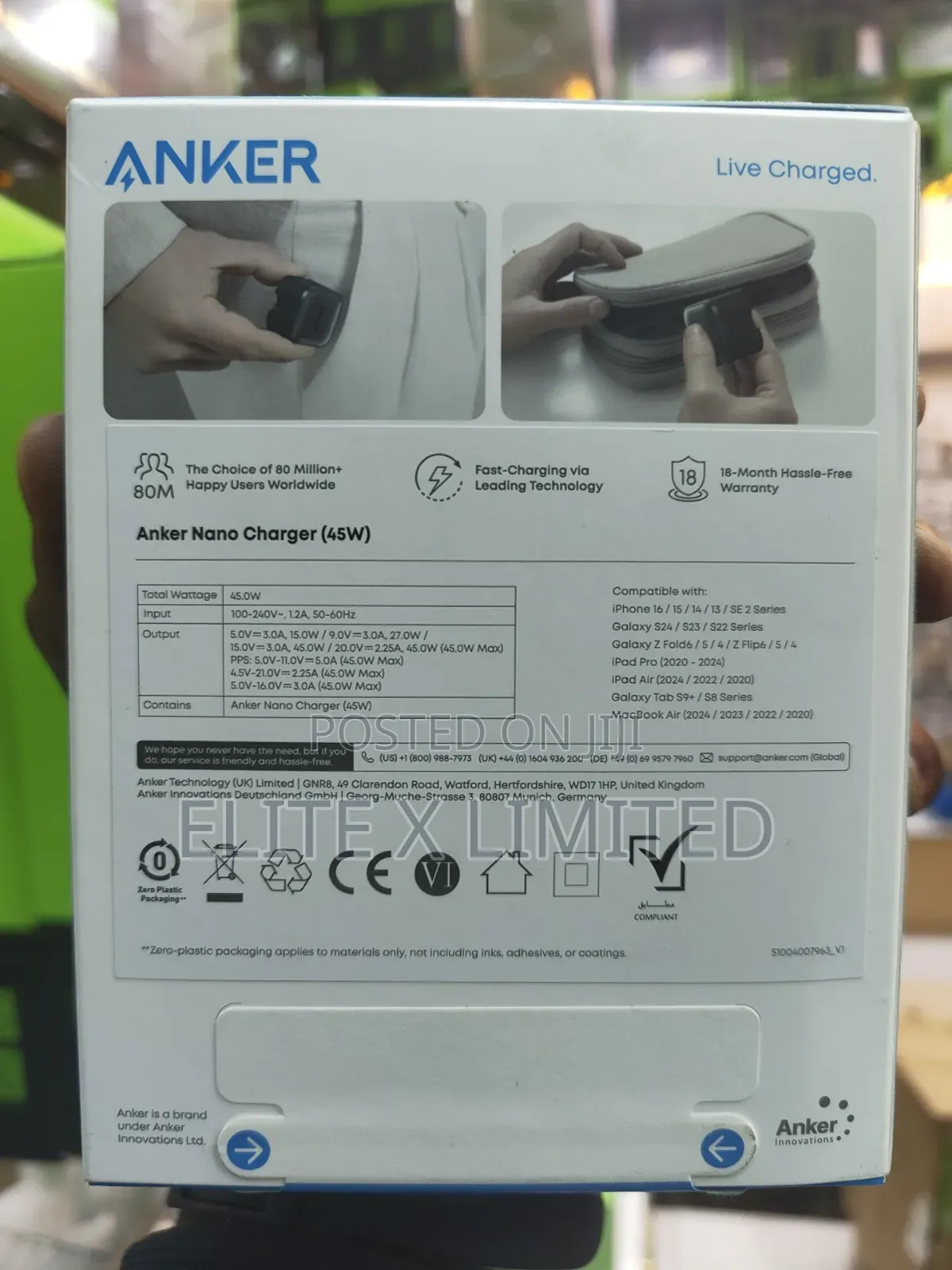 Anker Nano Charger (45w)