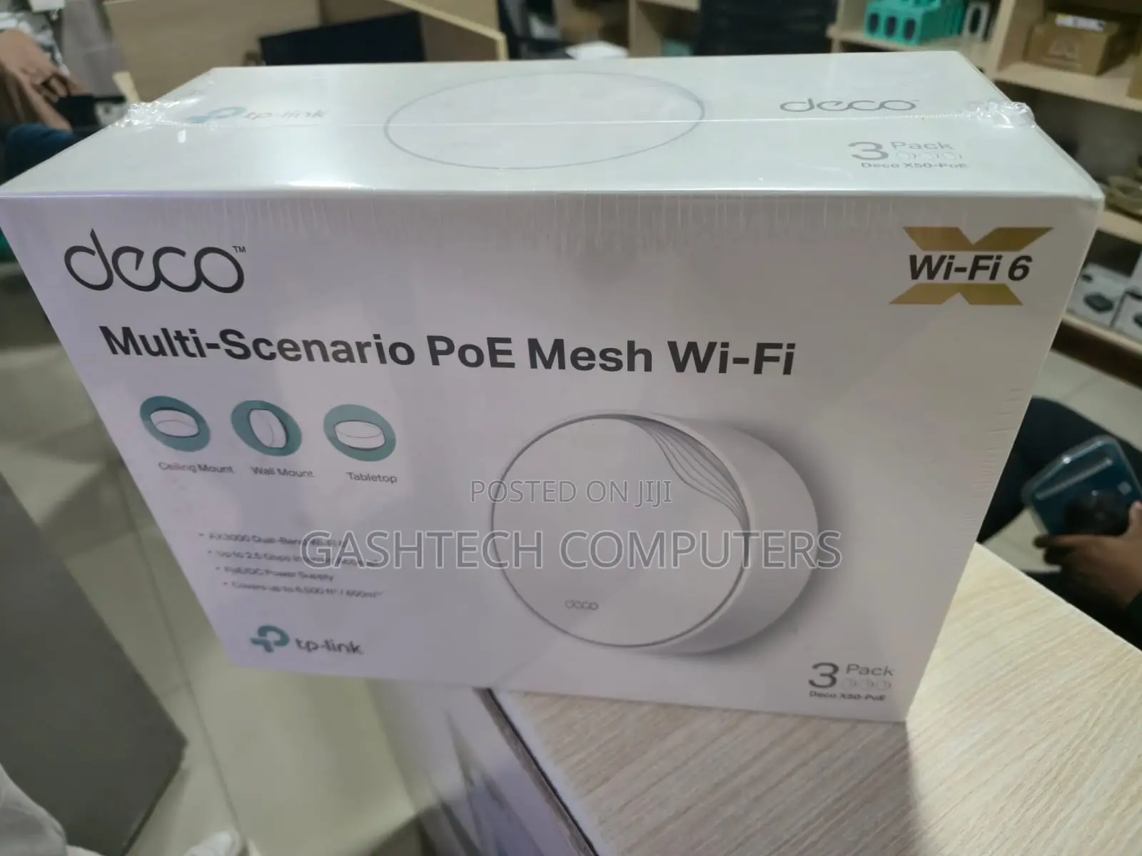 Ax3000 Whole Home Mesh Wifi 6 System With Poe