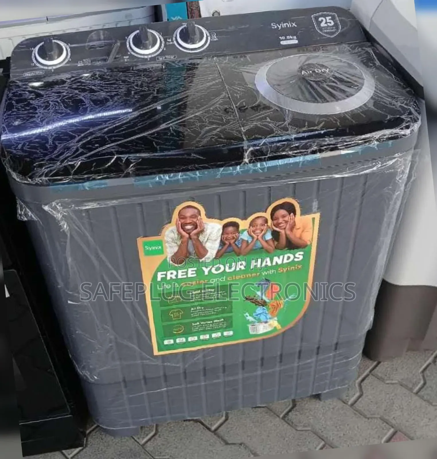 Syinix 10kg Twin Tub Washing Machine – Powerful Affordable