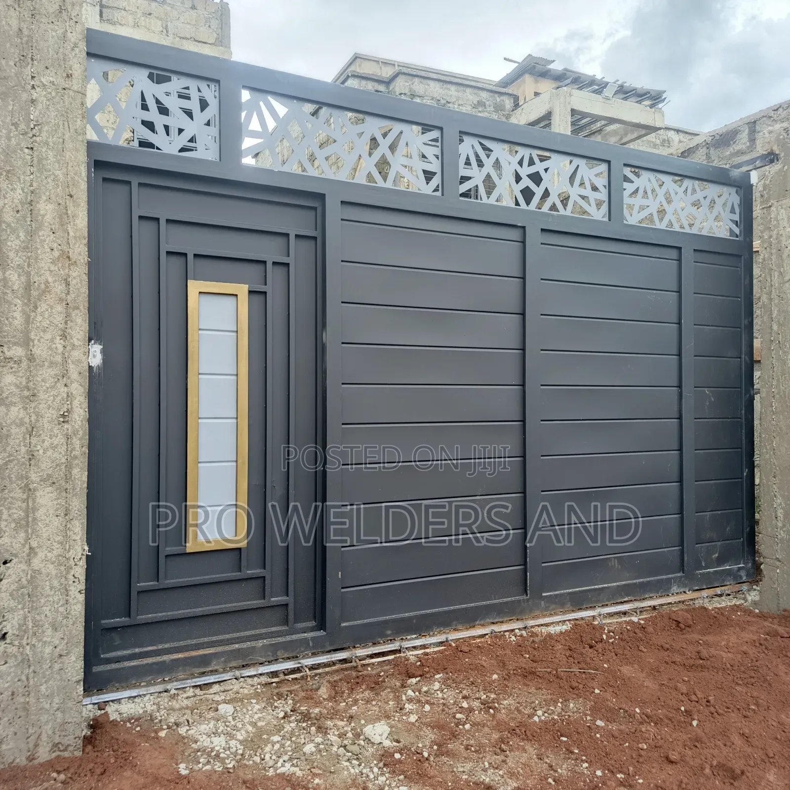 Custom Made Sliding Steel Gates