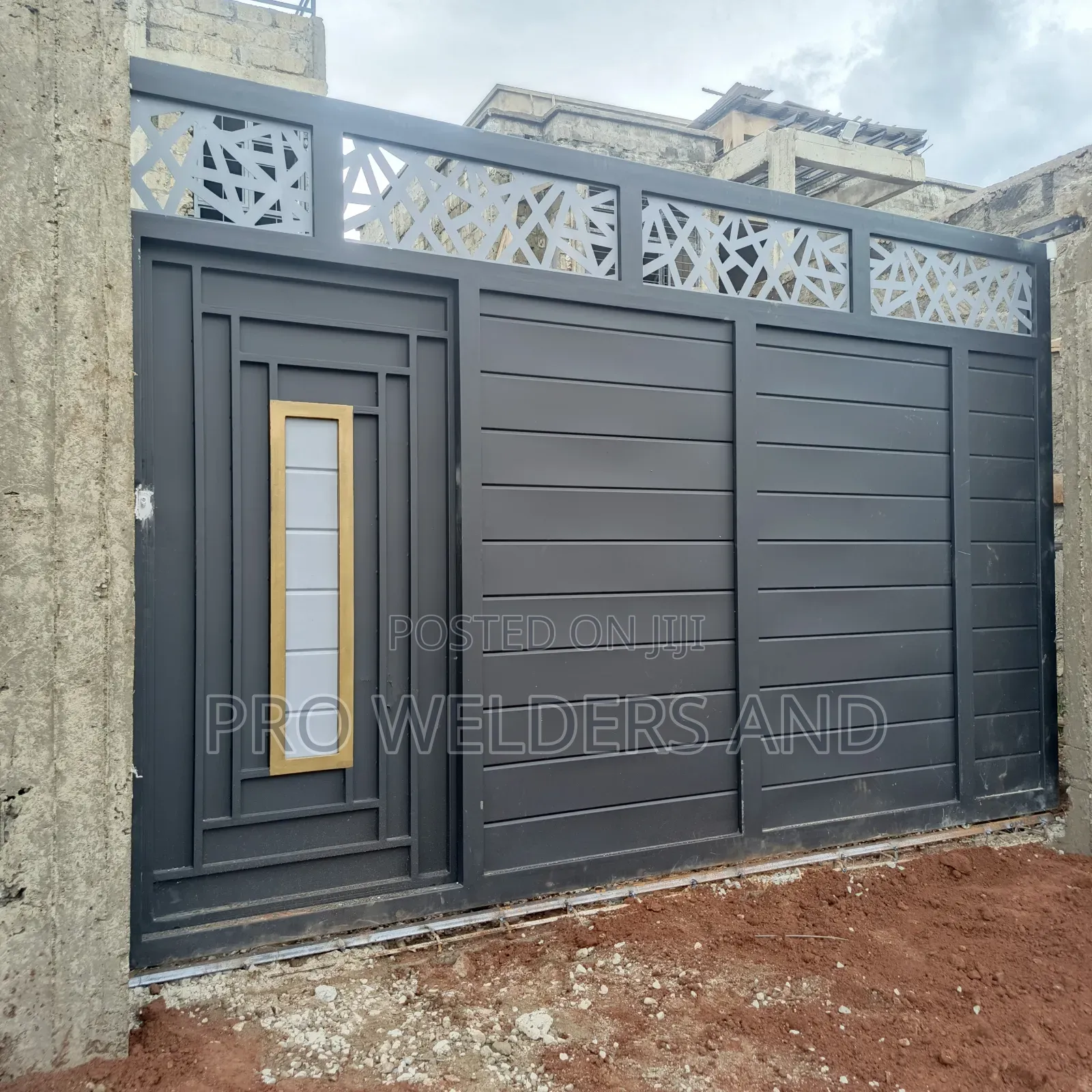 Custom Made Sliding Steel Gates