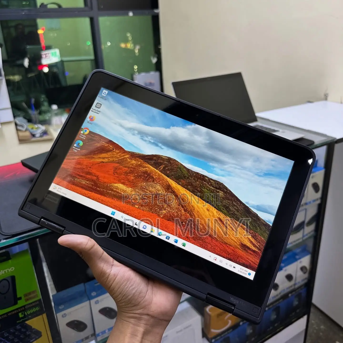 New Laptop Lenovo Yoga 11e 4GB Intel Core i3 SSD 256GB