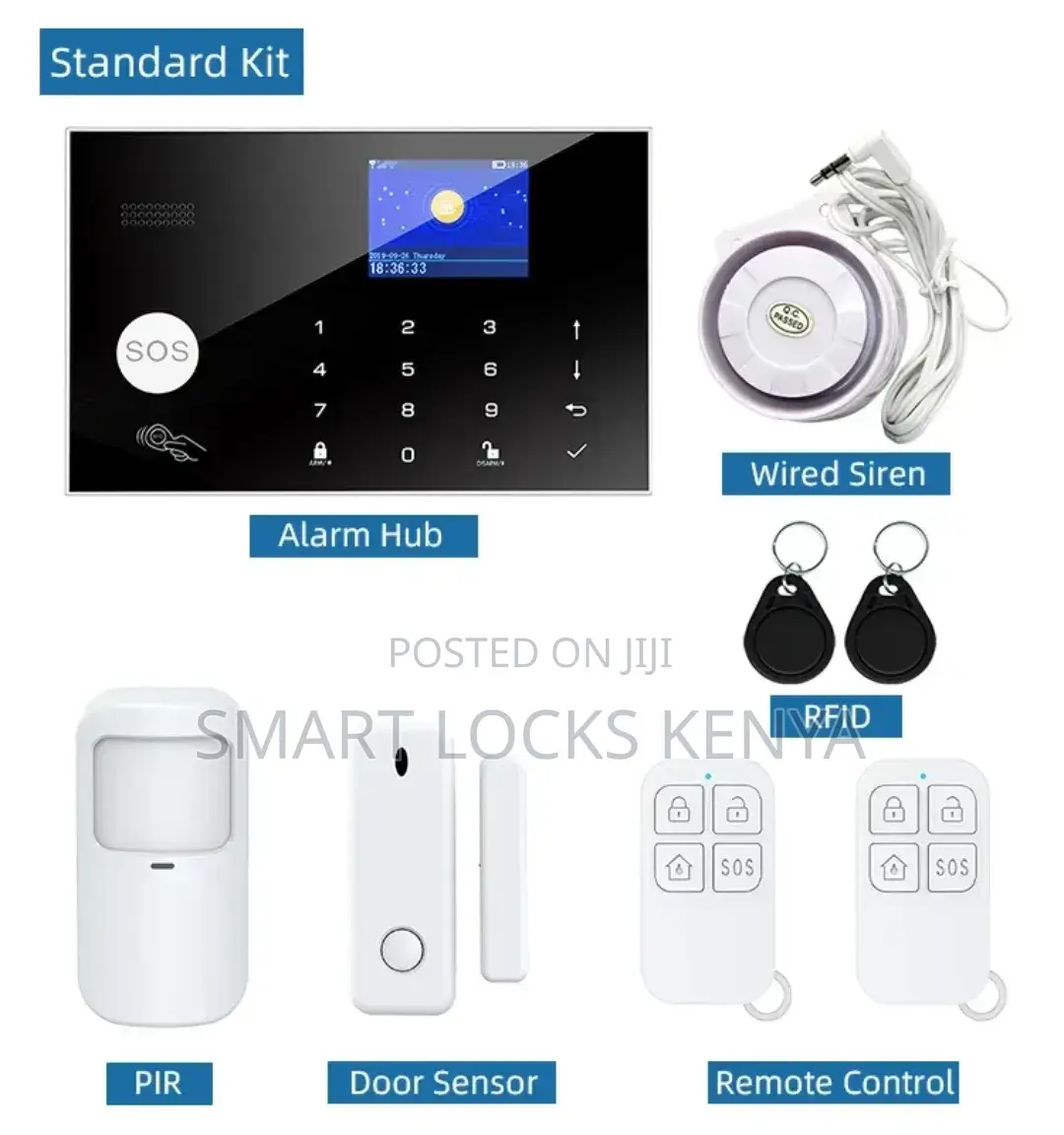 Wireless 433mhz Gsm Alarm System
