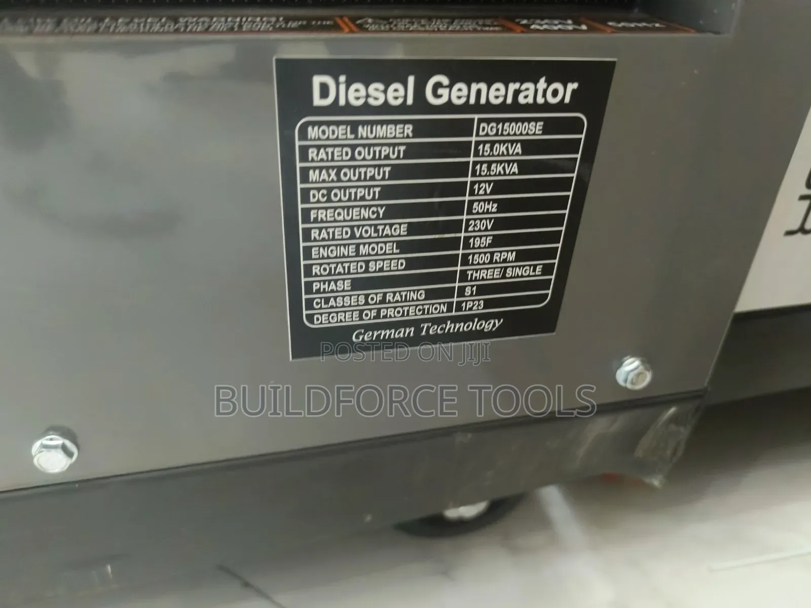 Heavy Duty Super Silent Diesel Cigma Uk Generator With Ats