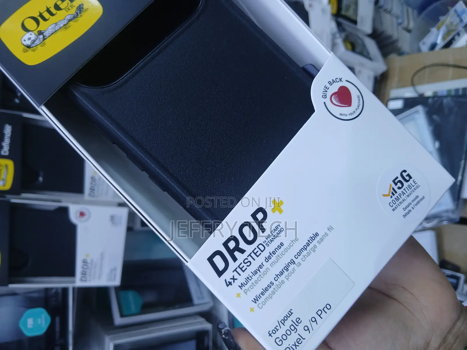 Otterbox Defender Series Case for Google Pixel 9 and Pixel 9 Pro.