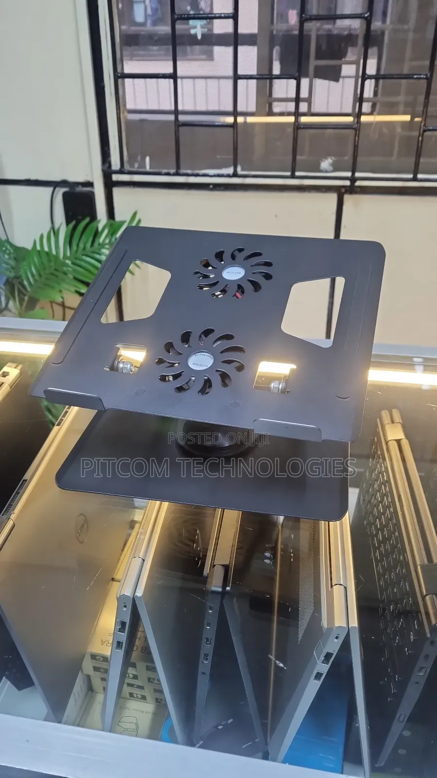 Laptop Stand With Cooling Fan