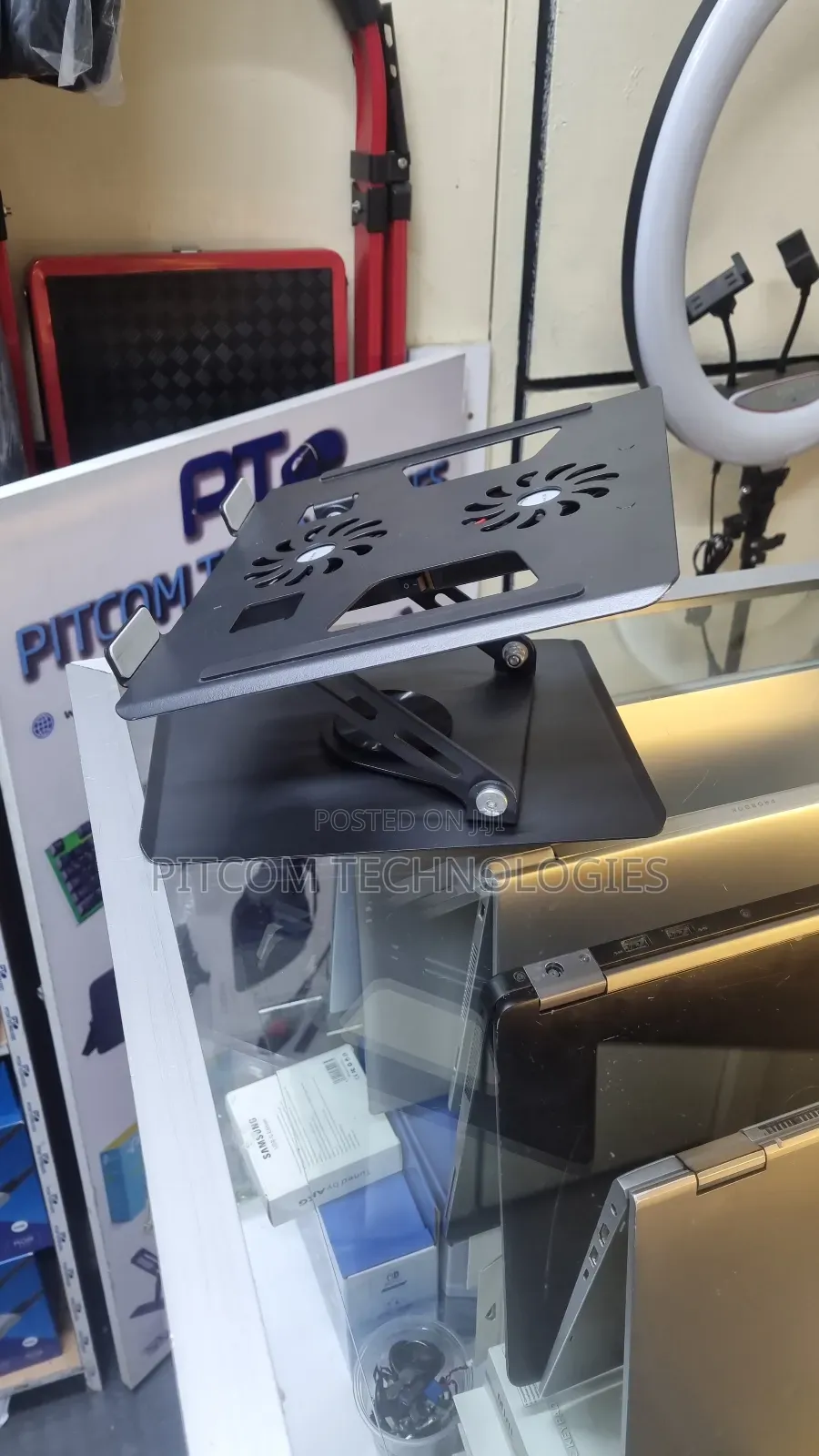 Laptop Stand With Cooling Fan