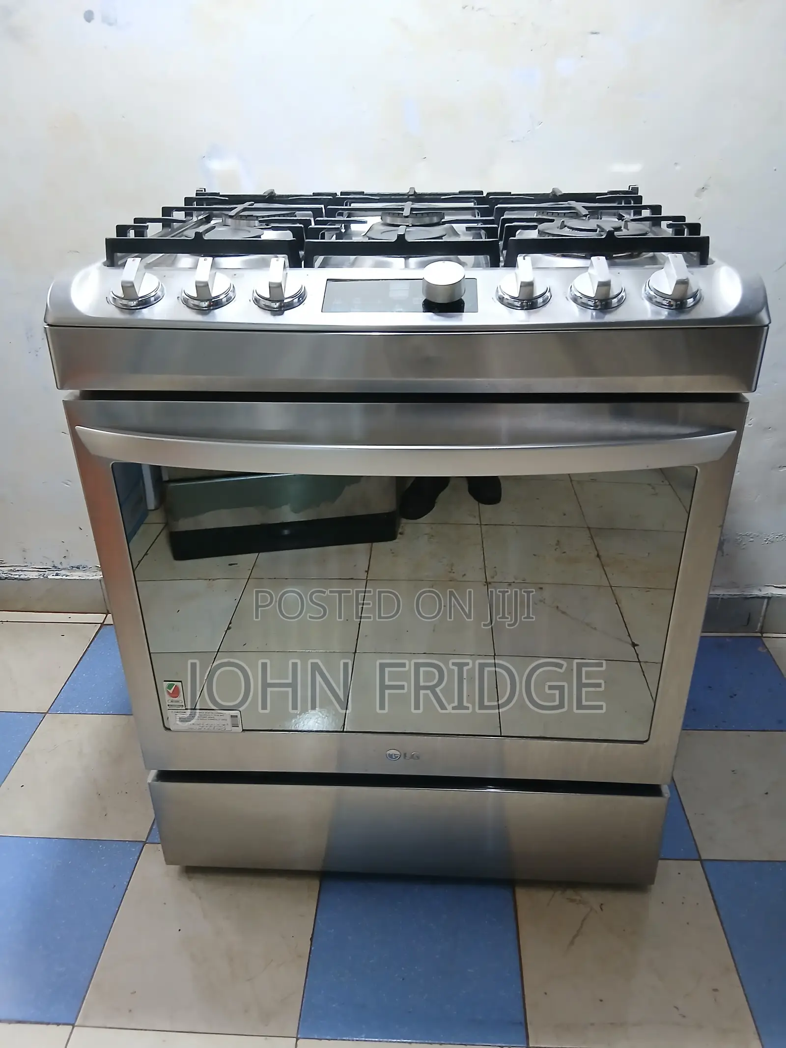 Lg 6 Burner Cooker – Stainless Steel Finish (Premium Look)