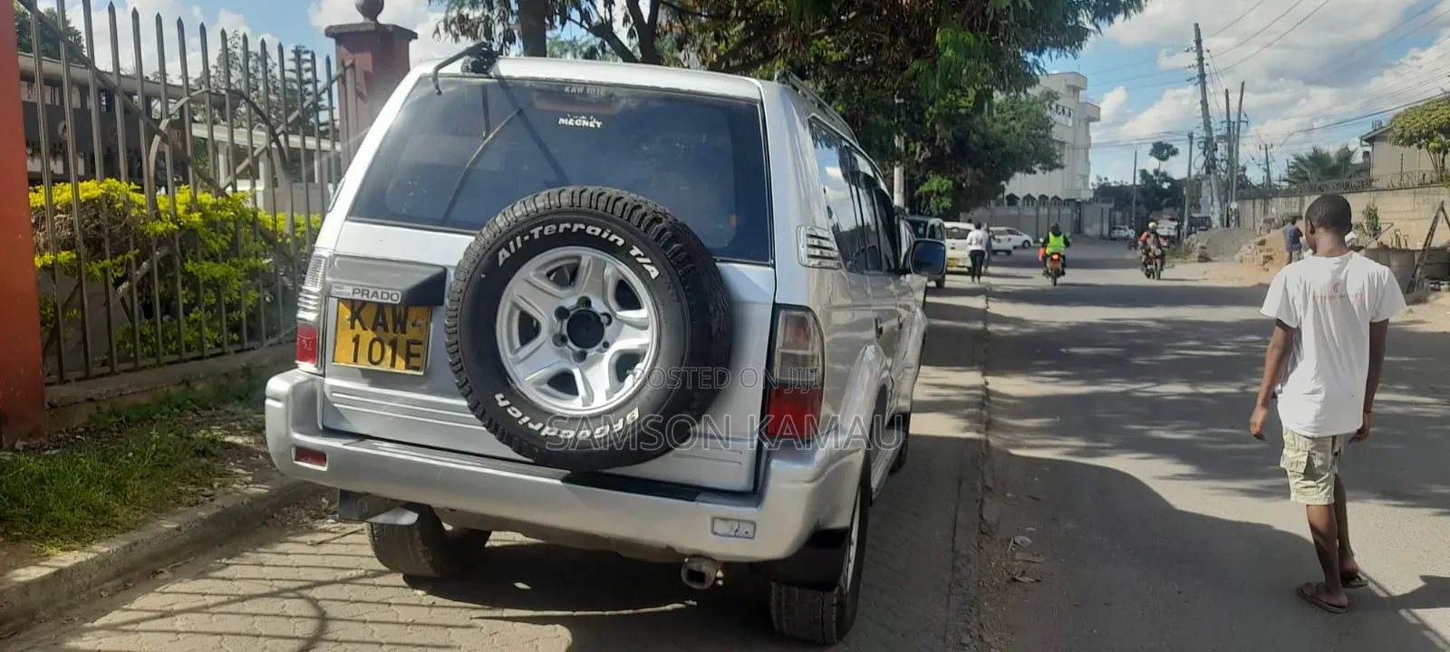 Toyota Land Cruiser Prado 2004 Silver