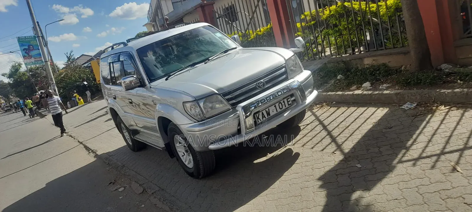 Toyota Land Cruiser Prado 2004 Silver
