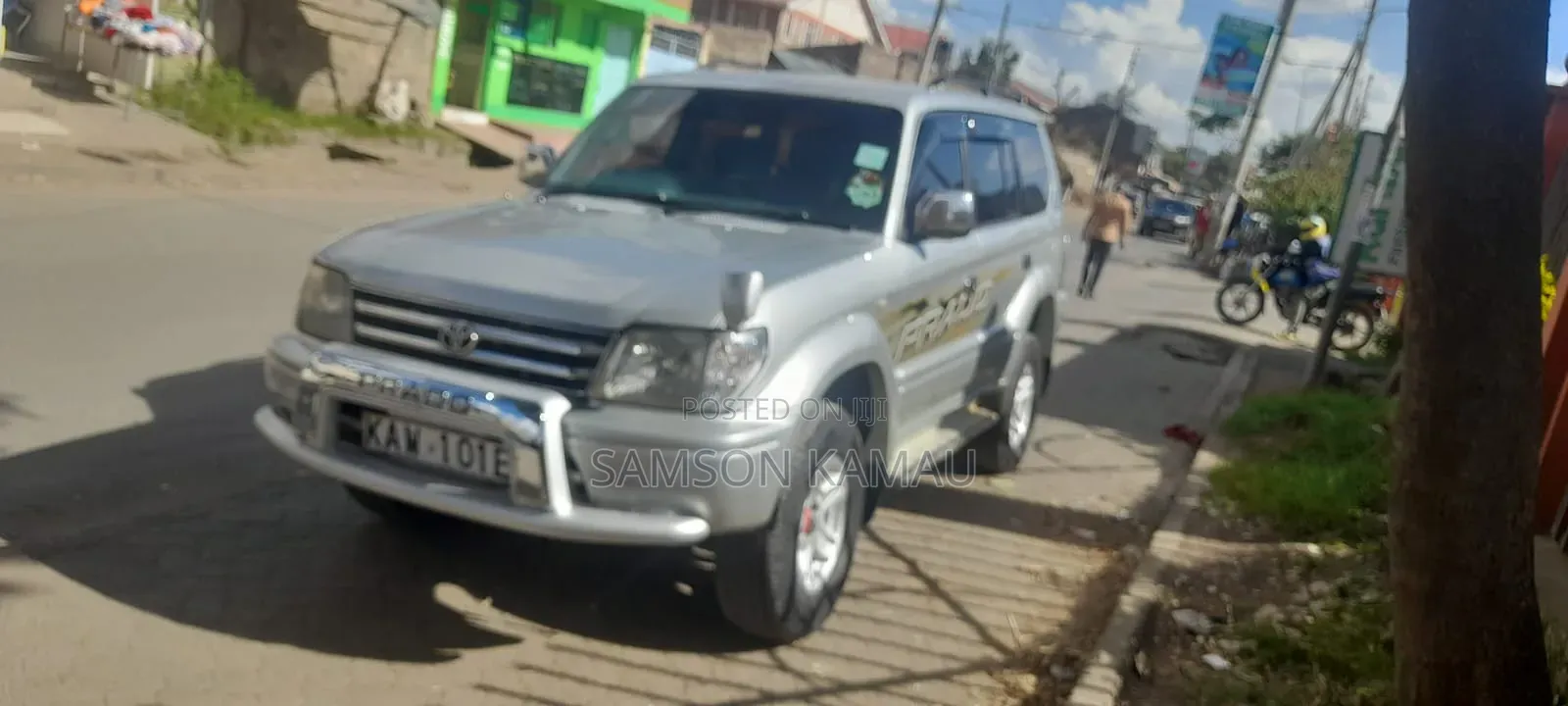 Toyota Land Cruiser Prado 2004 Silver