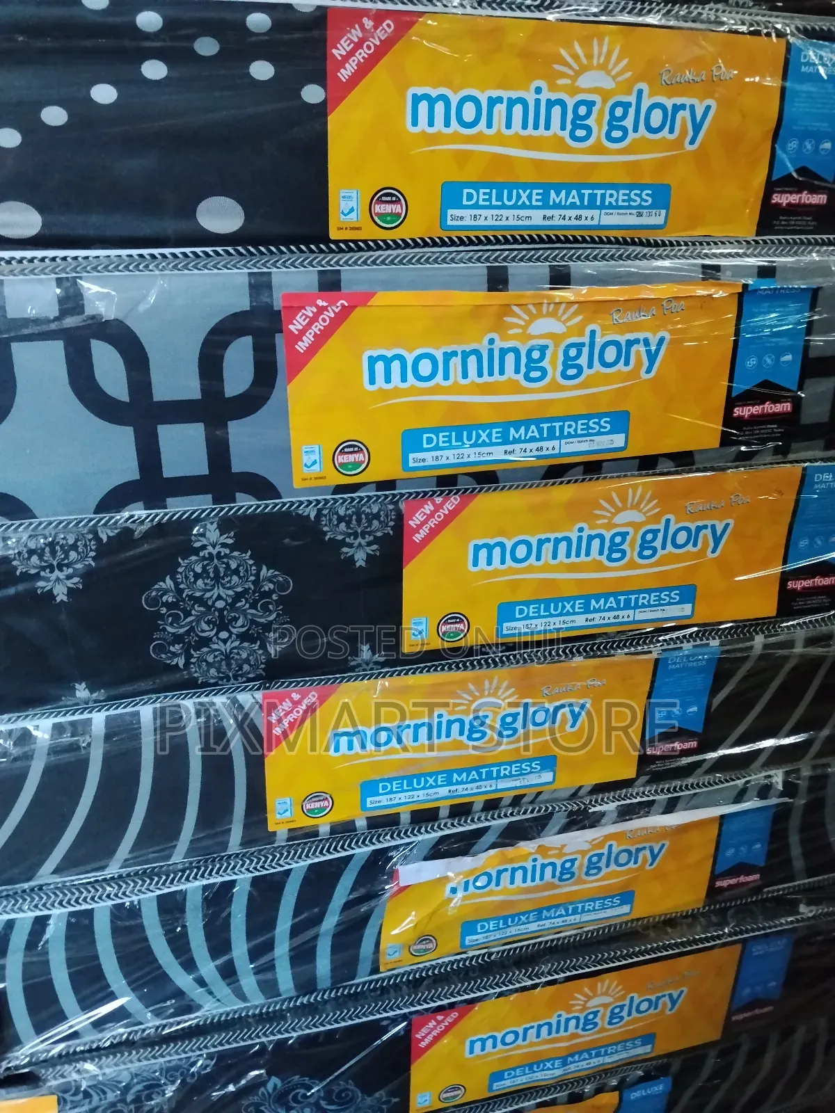 4x6 Morning Glory Deluxe 8-Inch High Density Mattress
