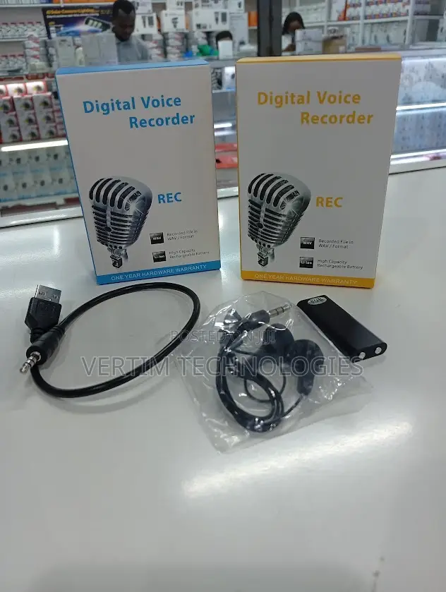 Professional 8gb Mini Digital Sound Audio Voice Recorder Device