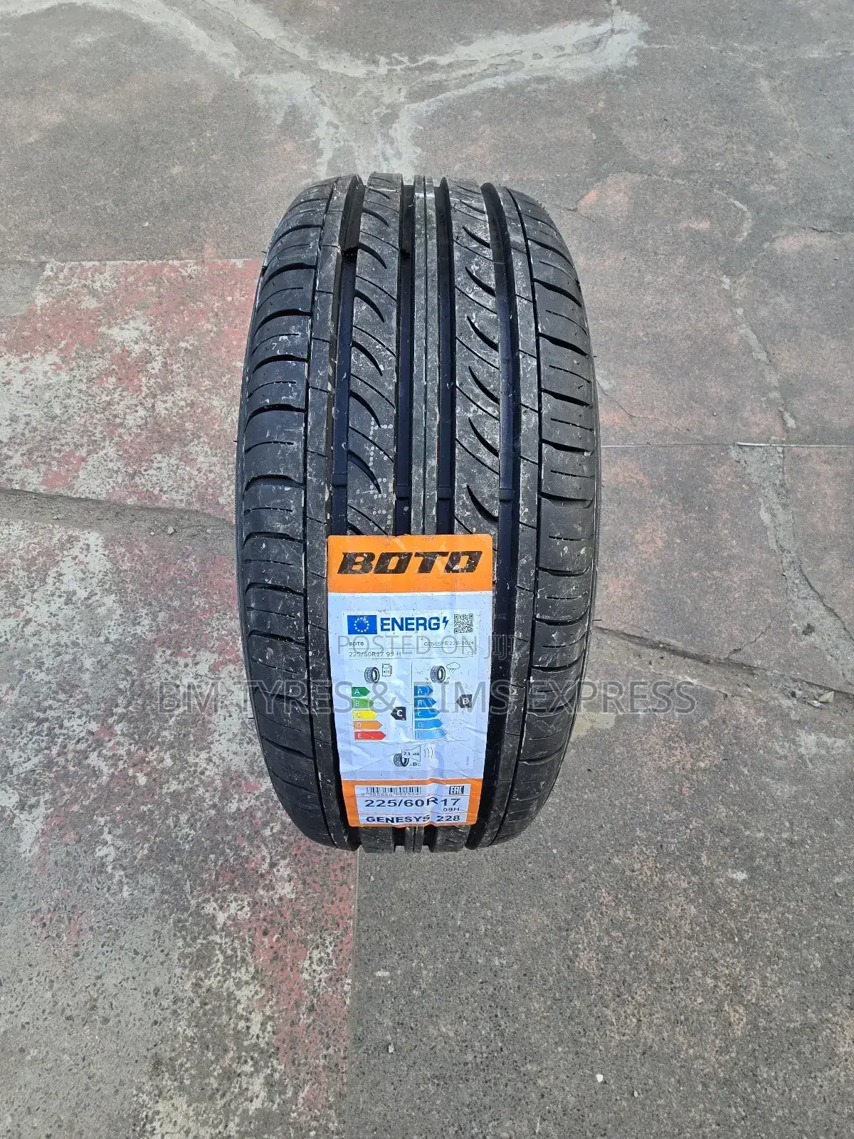 225 /60 R17 Boto Tyres (Highway Terrein)