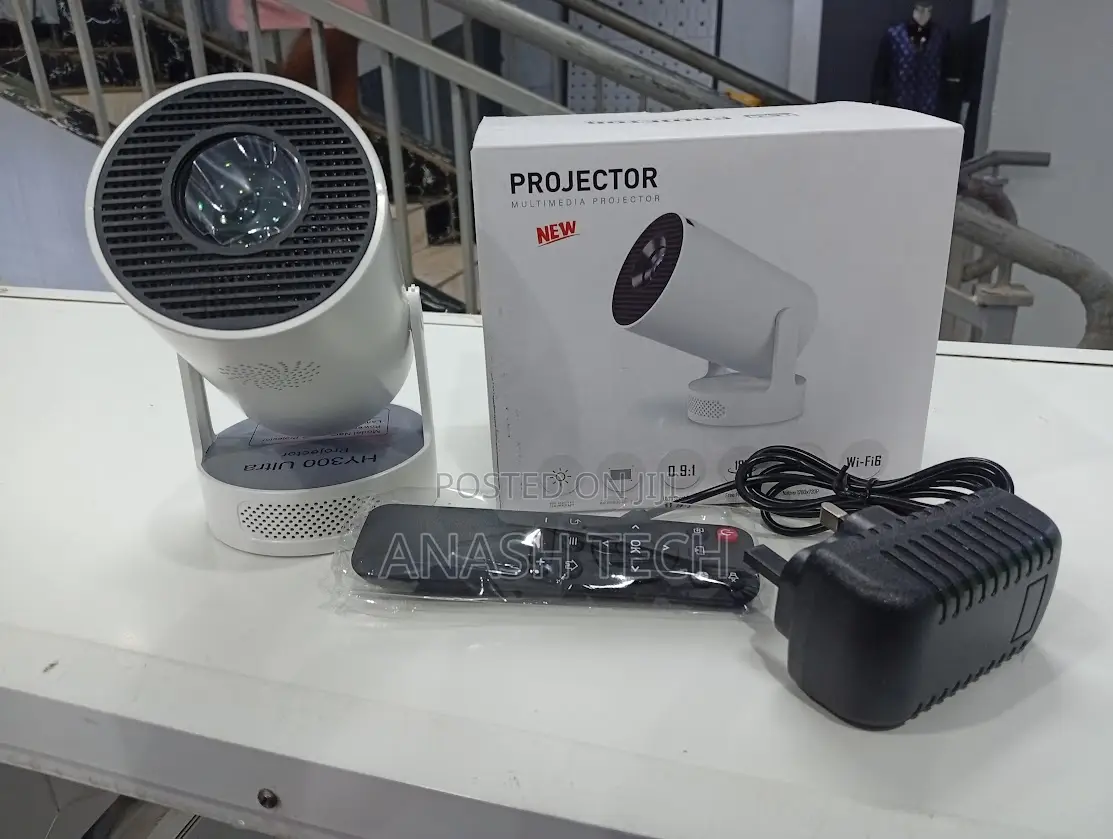 Smart Wifi Bluetooth Hy300 1080p Full Hd Portable Android Projector