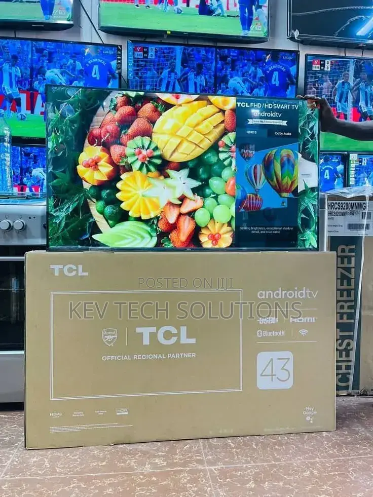 TCL 43" Inches Tv V6c