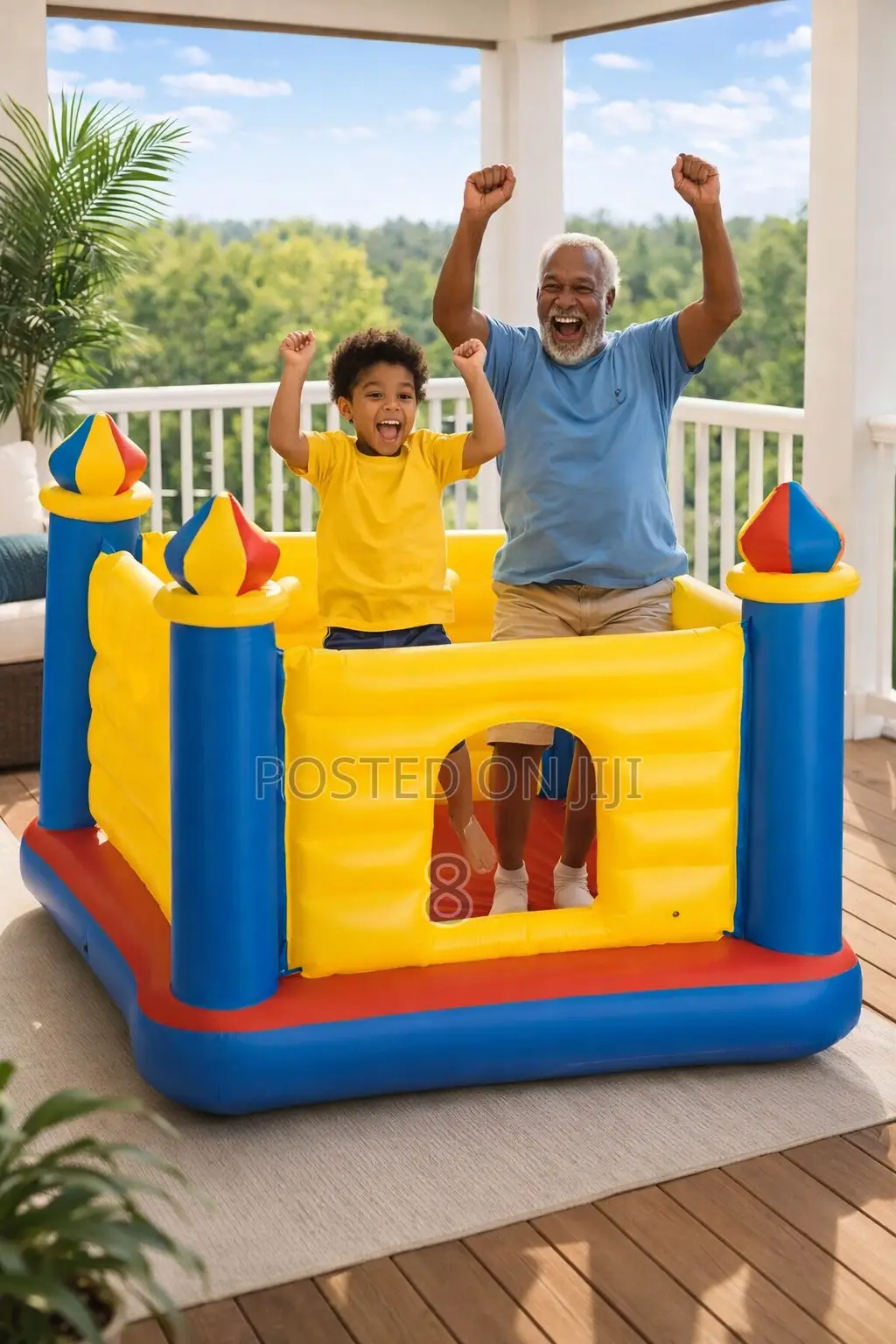 Kids Inflatable Bounce House – Easy Setup