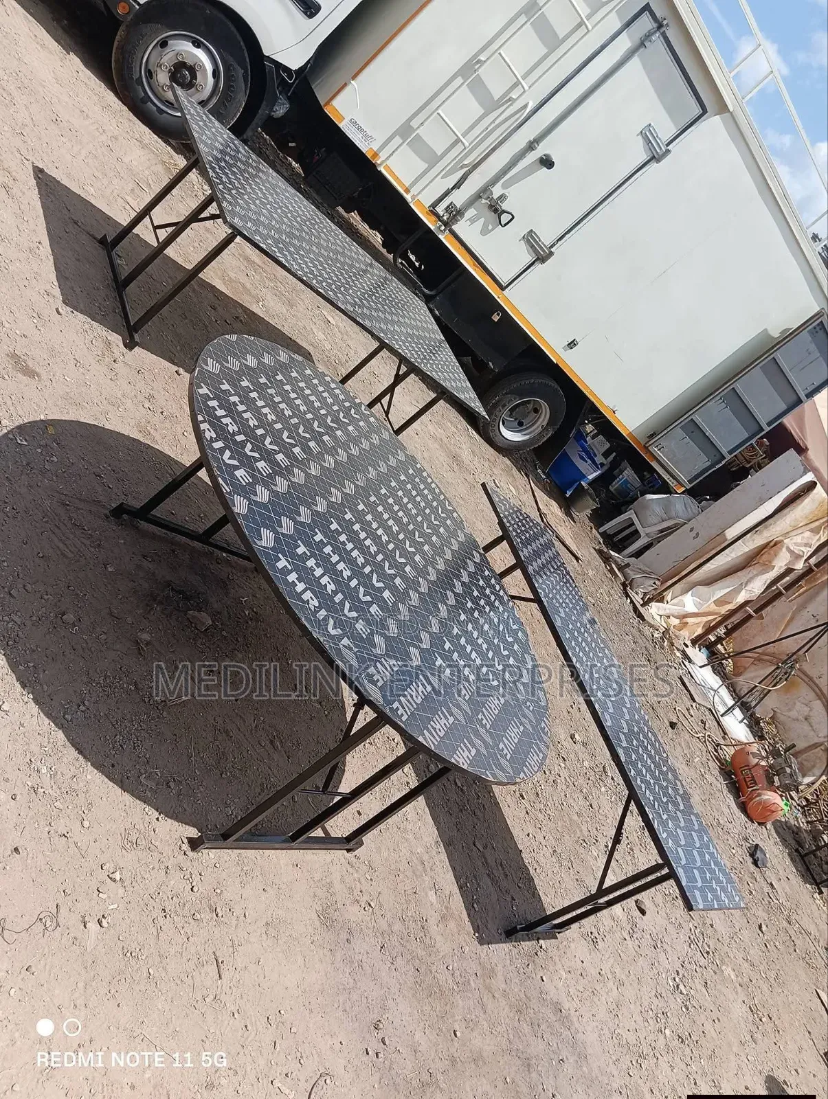 Foldable Events Tables Customized