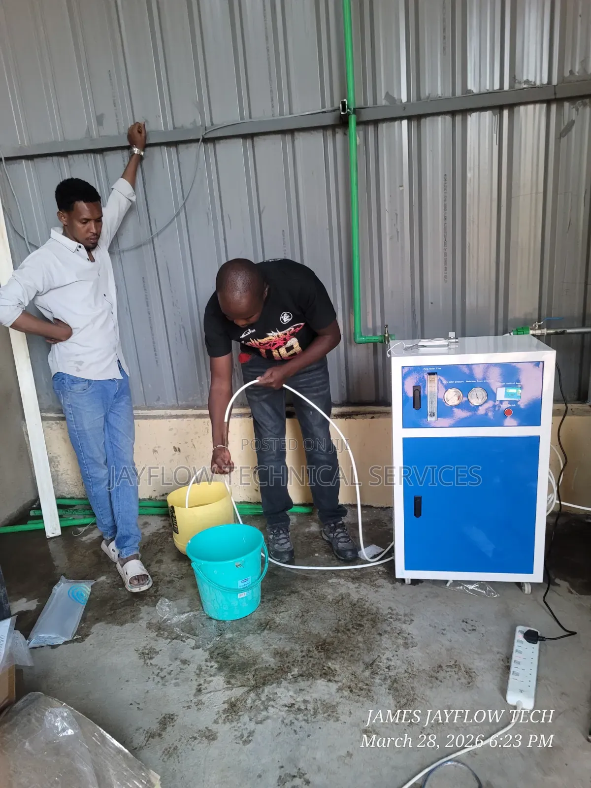Semi-Commercial Reverse Osmosis System – 125 LPH