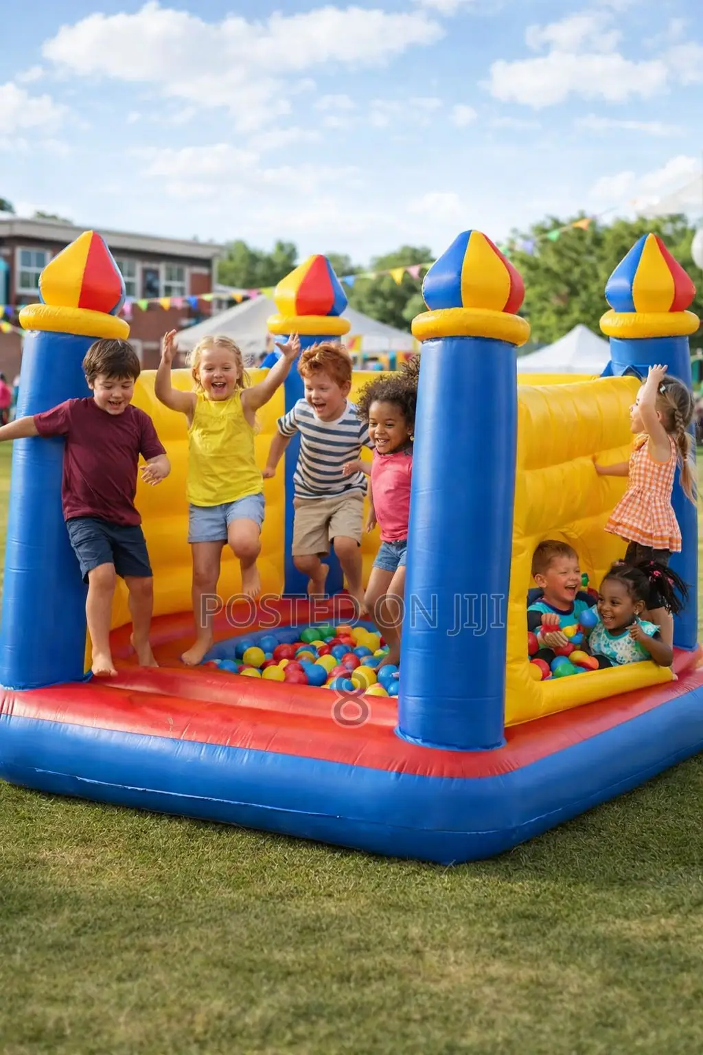 Kids Outdoor Bounce House – Safe Stable