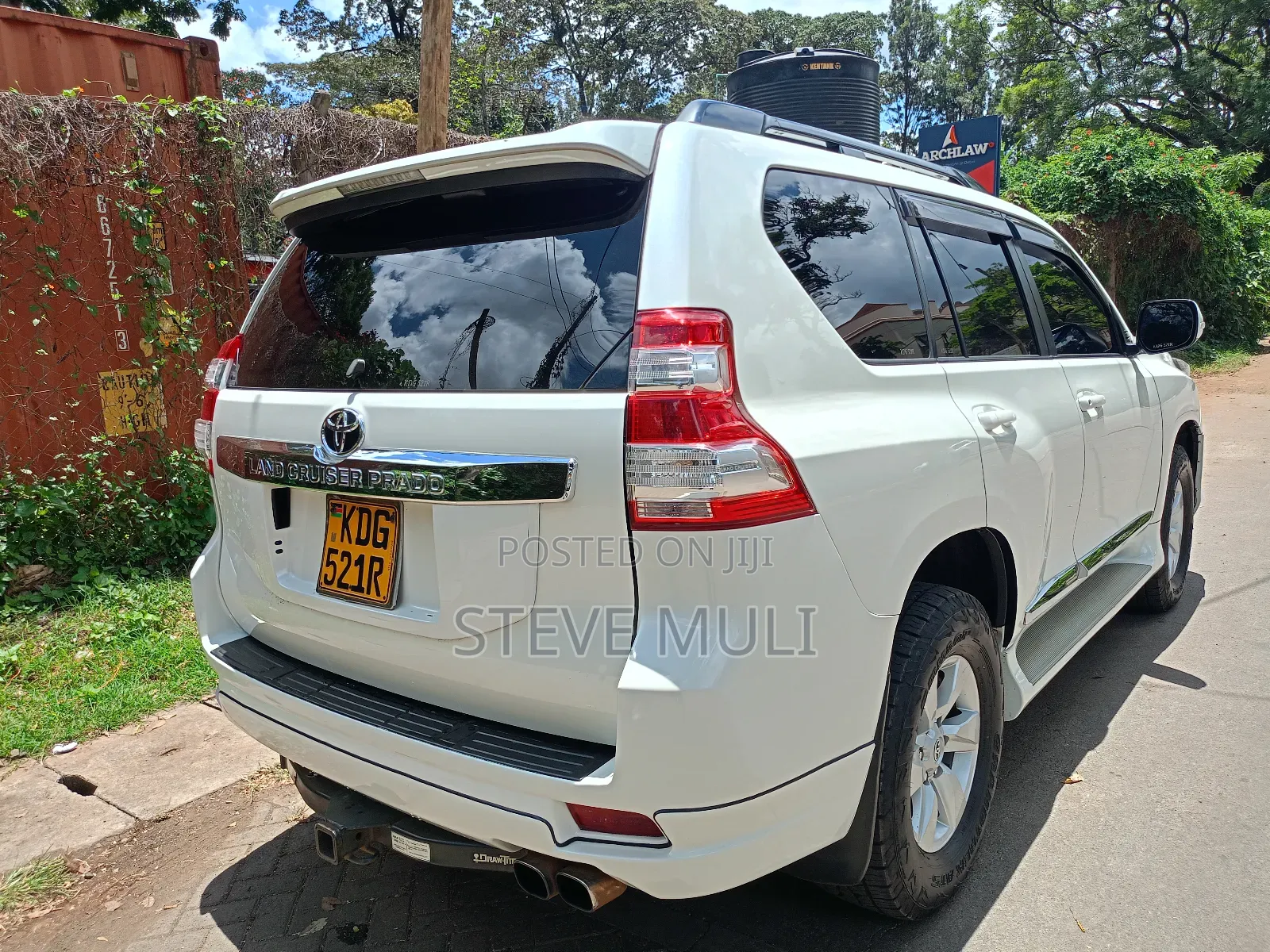 Toyota Land Cruiser Prado 2016 White
