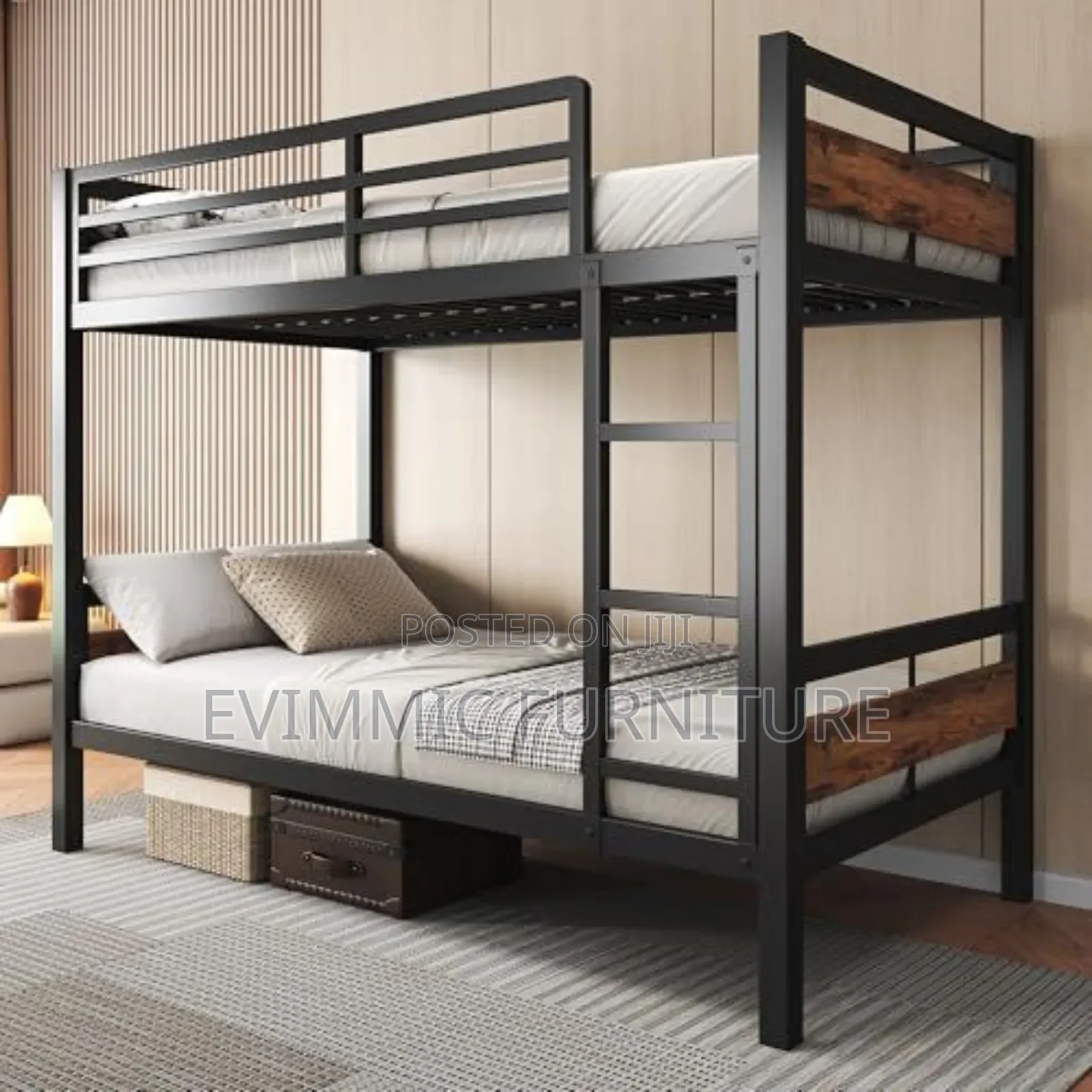 4x6 Foot Metal Bunk Metal Bed