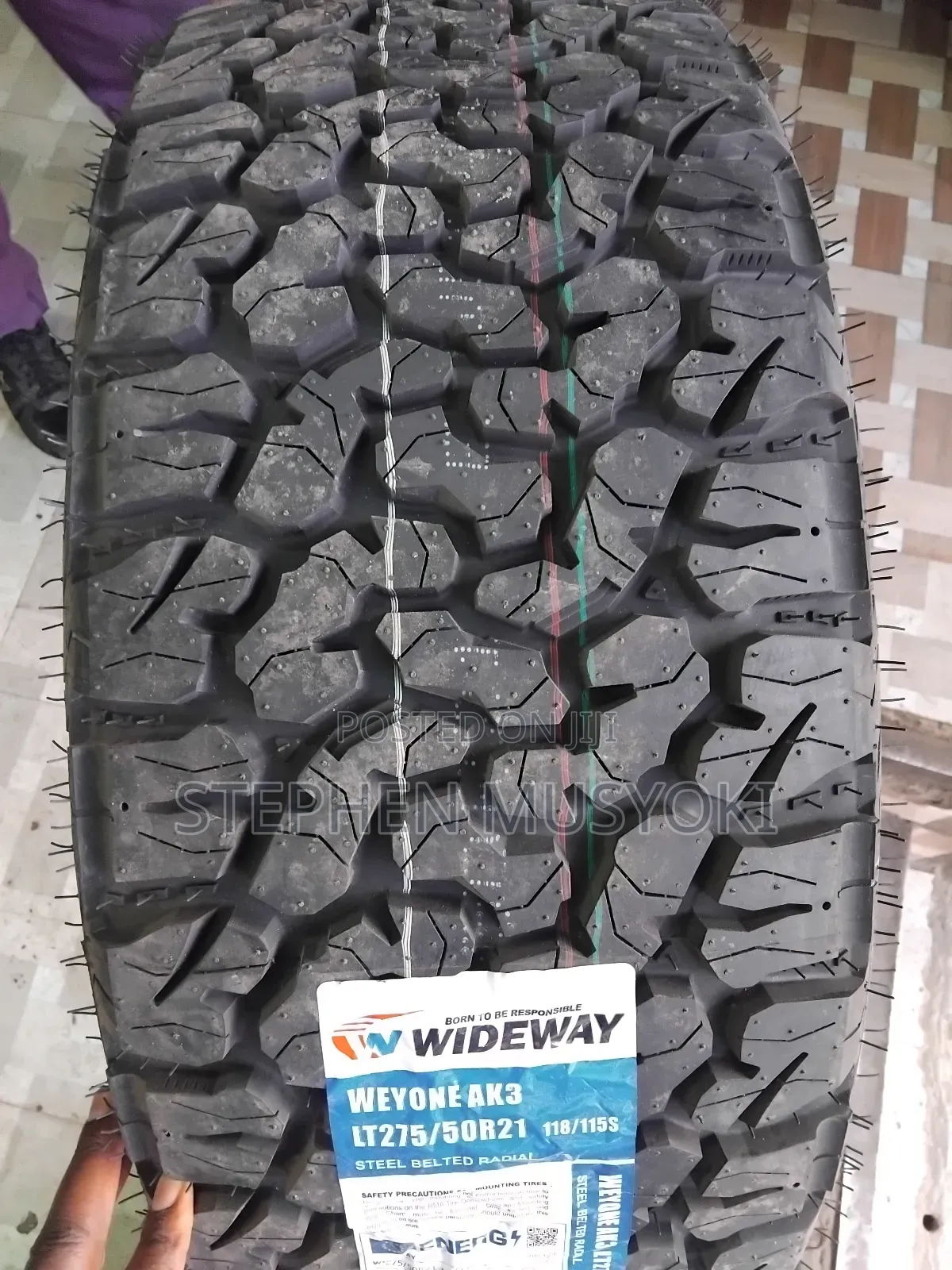 Tyre Lt 275/50r21 Ak3 Wideway At