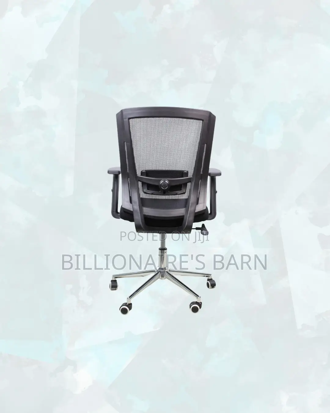 The Barn Origin Chair Mid Back Chrome Base Office Support