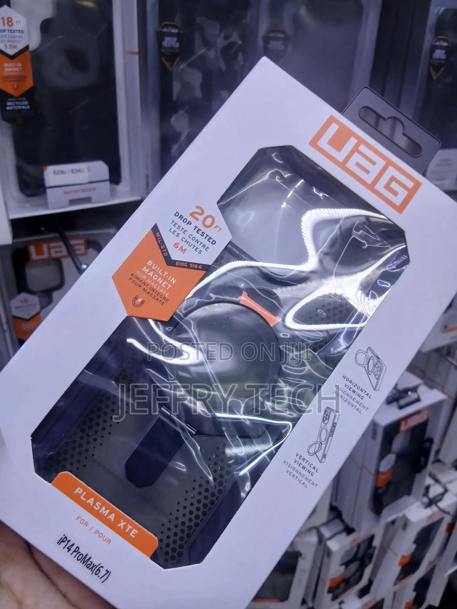 Uag) Plasma Xte Magsafe Case for the Apple iPhone 14 Pro Max.