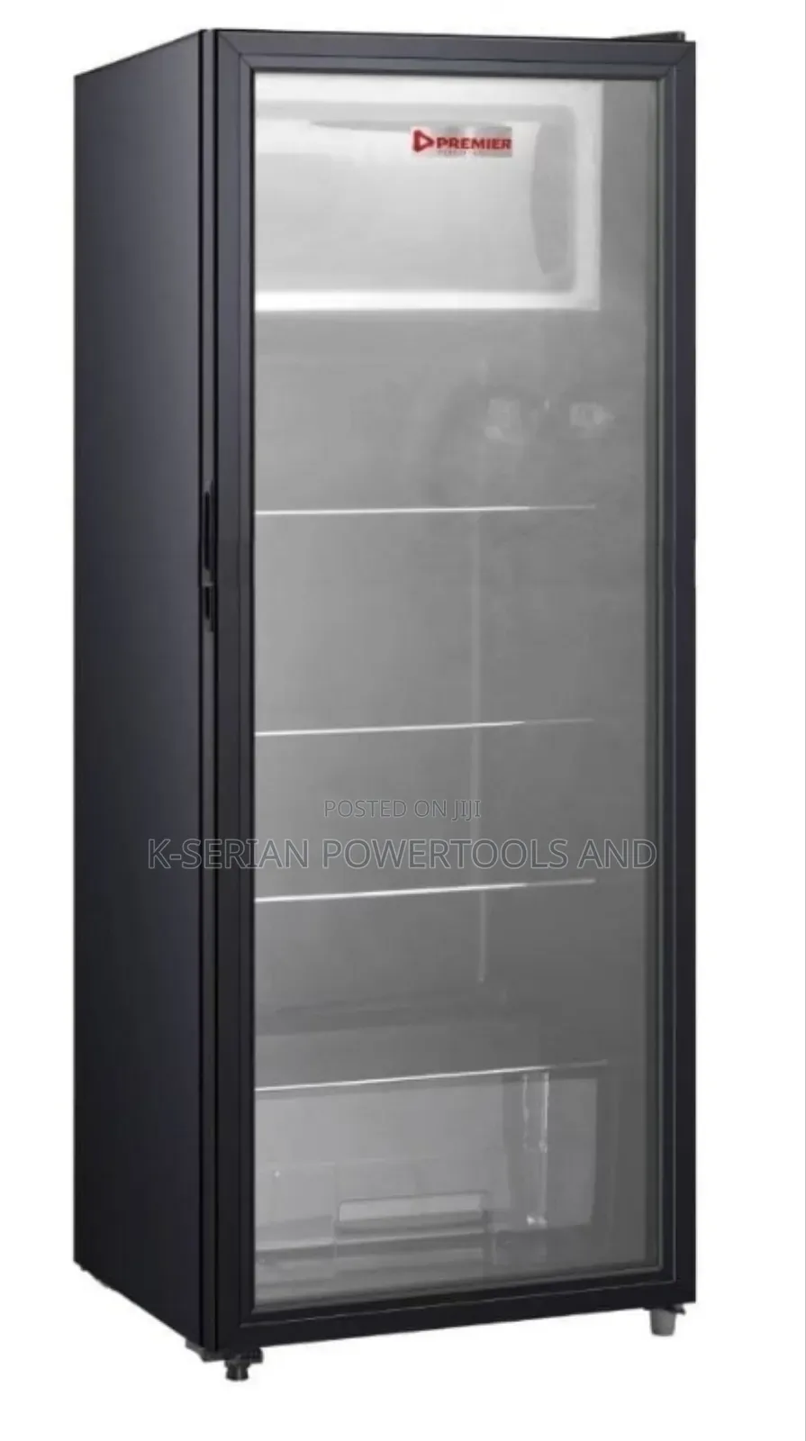 165l Glass Door Refrigerator/25l Freezer