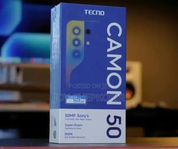 New Tecno Camon 50 256 GB