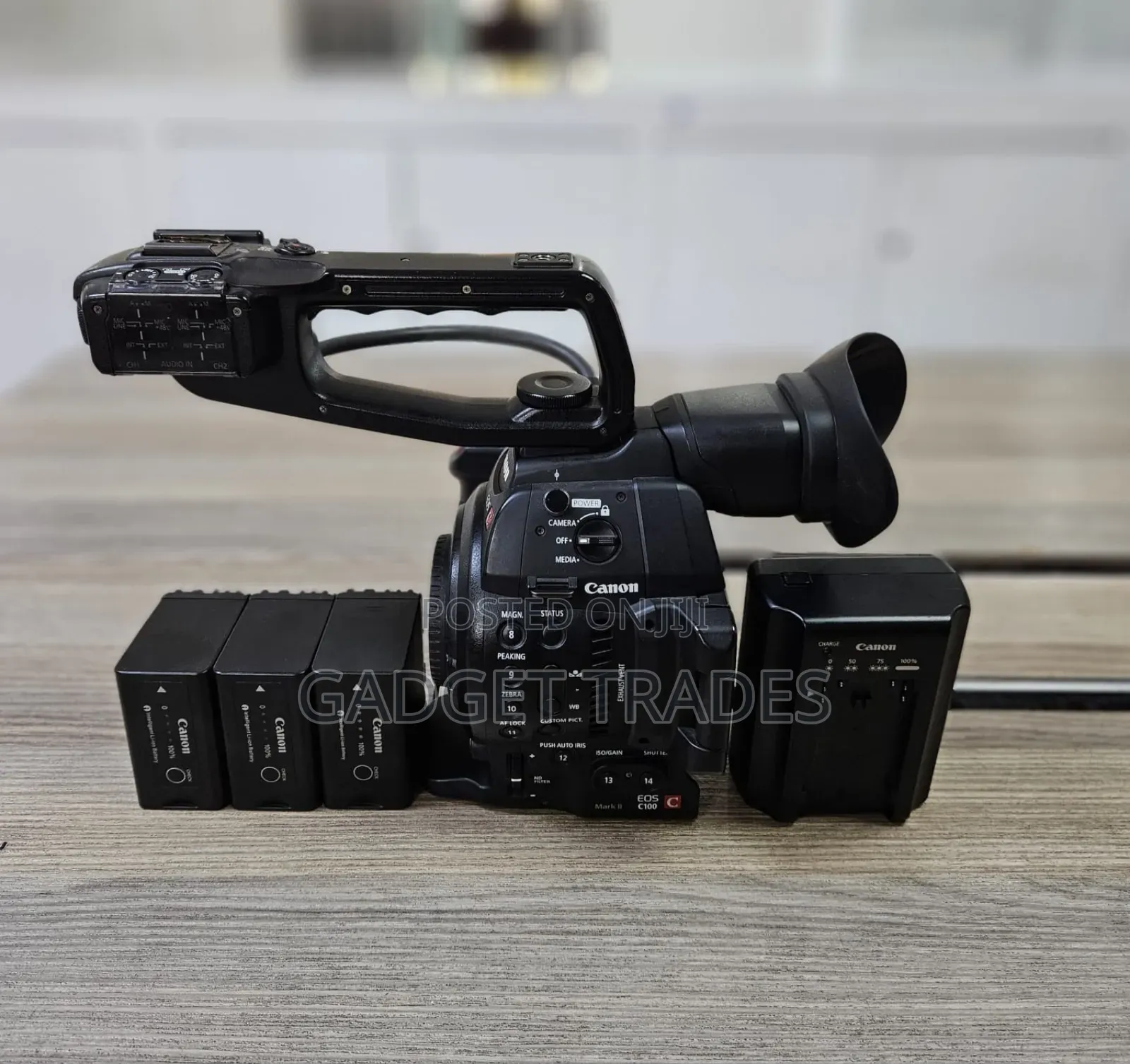 Canon C100 Mark Ii Body + 3 Batteries