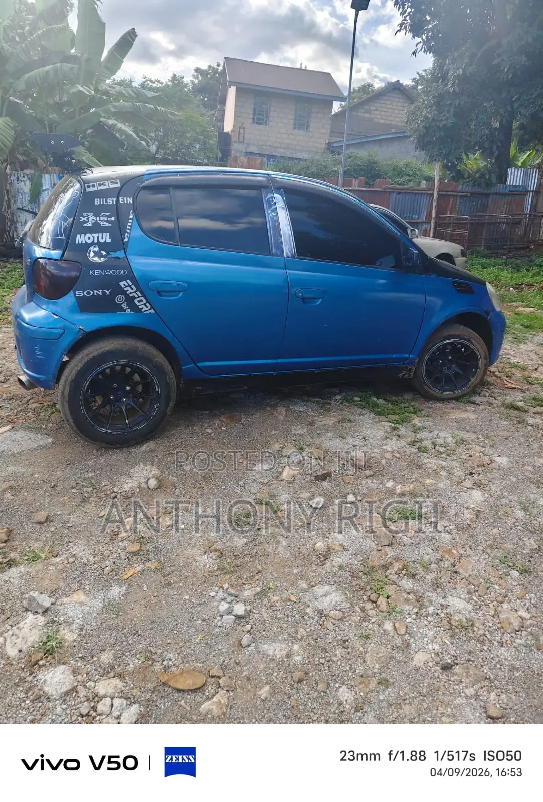 Toyota Vitz 1.3 FWD 5dr 2004 Blue