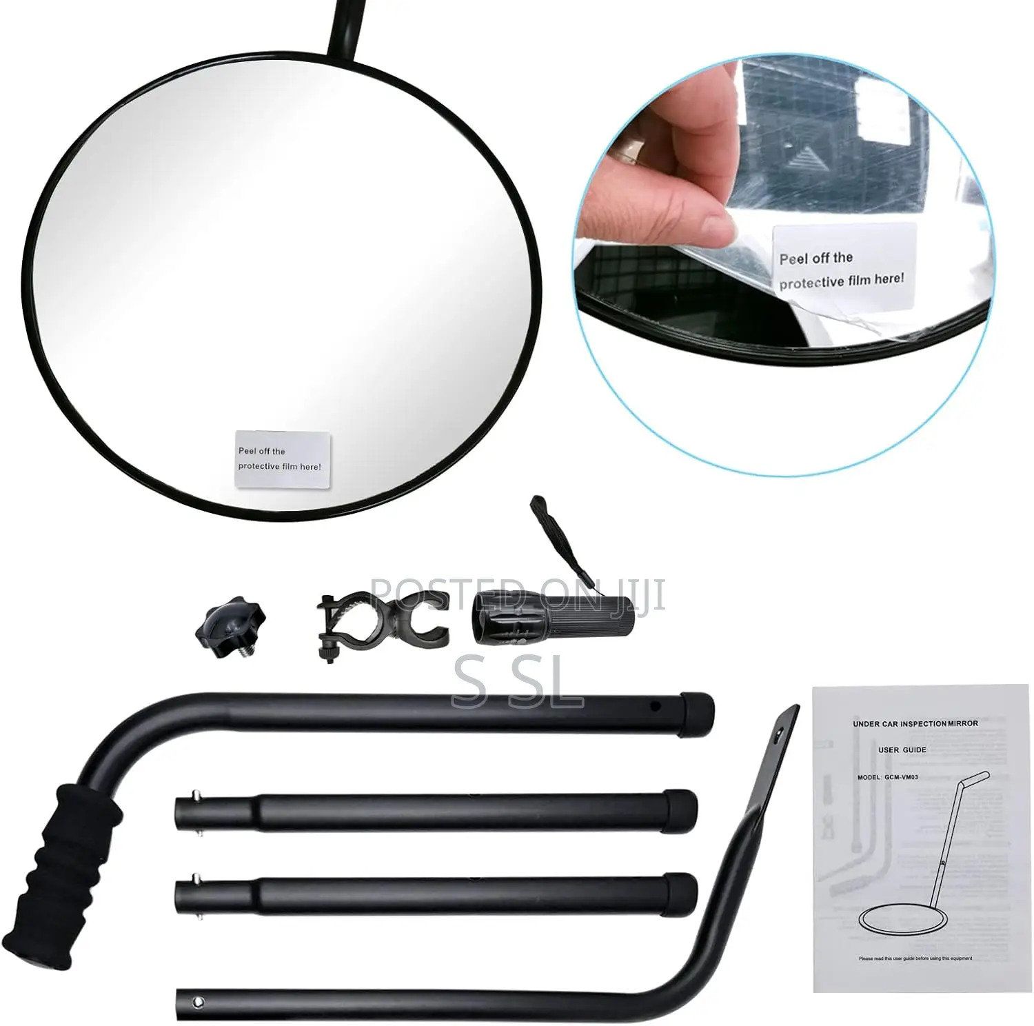 Under Vehicle Search Mirror 30cm