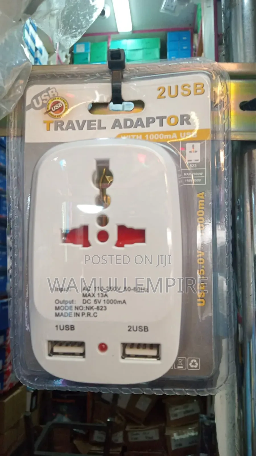 Nk-823 Universal Travel Adaptor