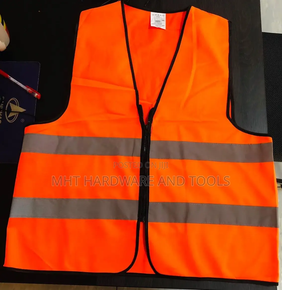 Safety Reflective Jacket High Quality -zip Up
